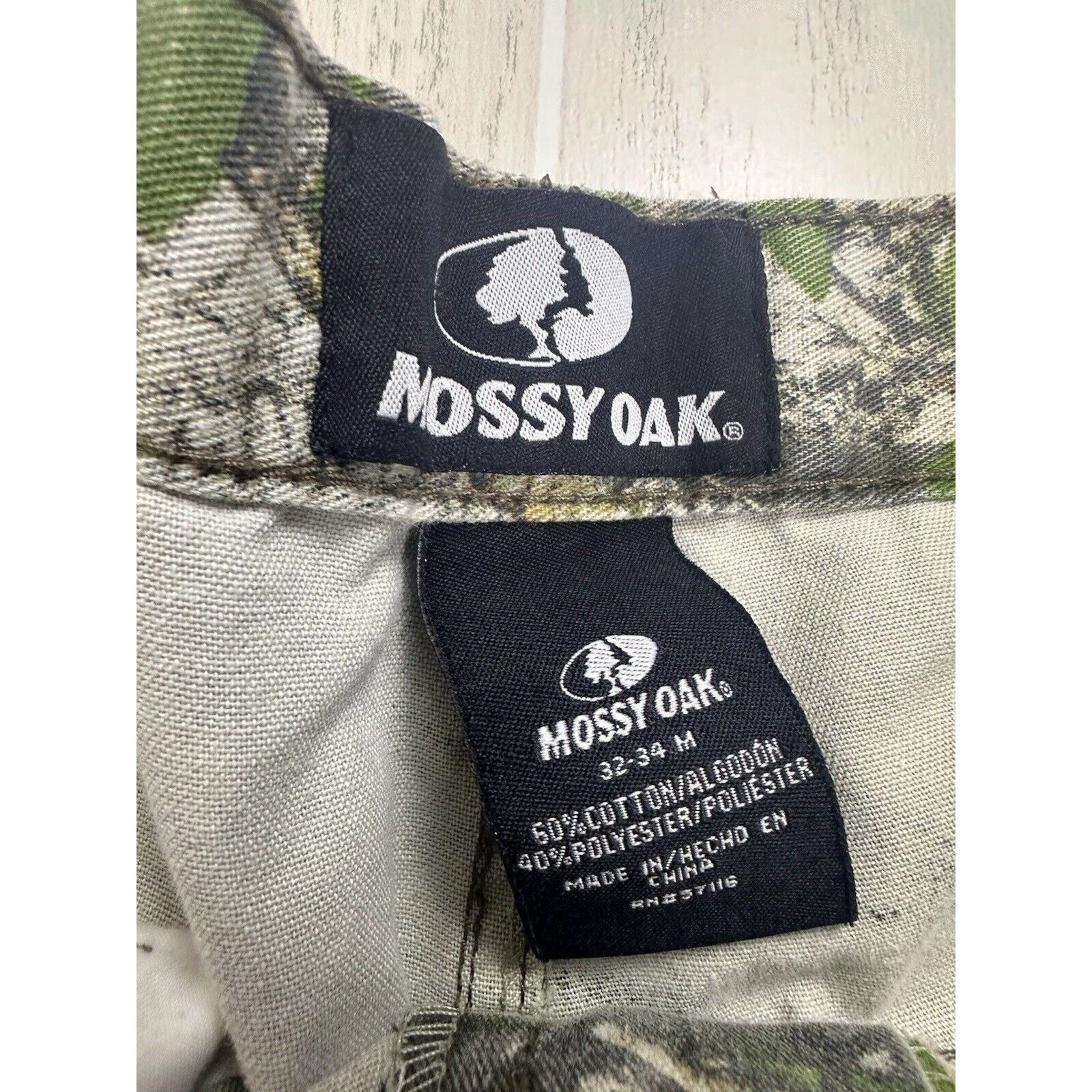 Mossy Oaks Vintage Mossy Oak Light Green Camo Pants Size US 31 - 4 Thumbnail
