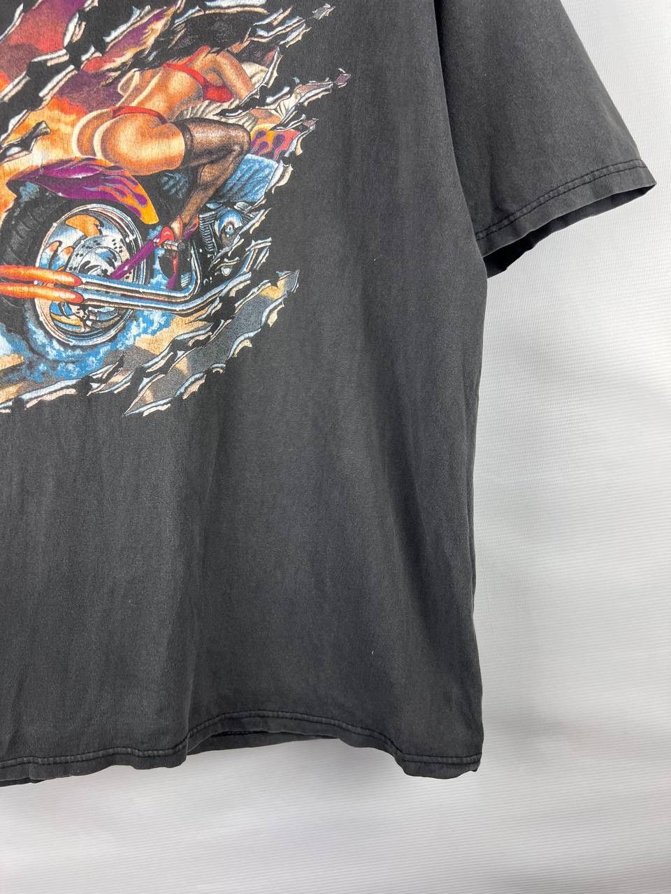 Other Bike Racing Girl vintage t-shirt size XL Size US XL / EU 56 / 4 - 6 Thumbnail