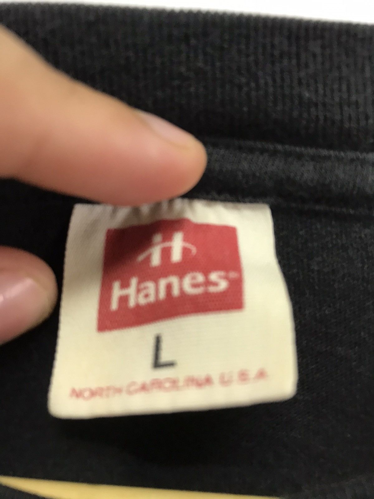 Hanes × Vintage Vintage Hanes USA tee Size US L / EU 52-54 / 3 - 10 Thumbnail