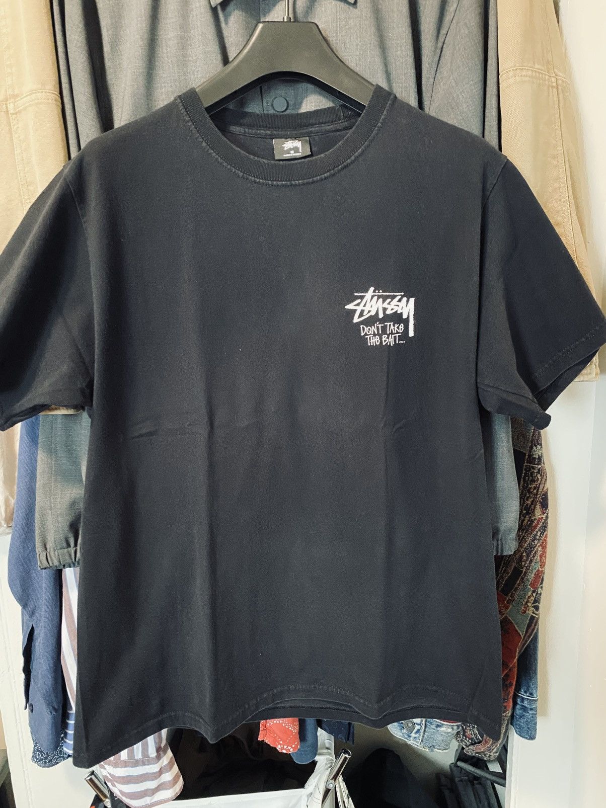 Reiyu969imFace-Studio ステューシー　黒 STUSSY ステューシー ロゴ 刺繍 ベースボール キャップ ブラック