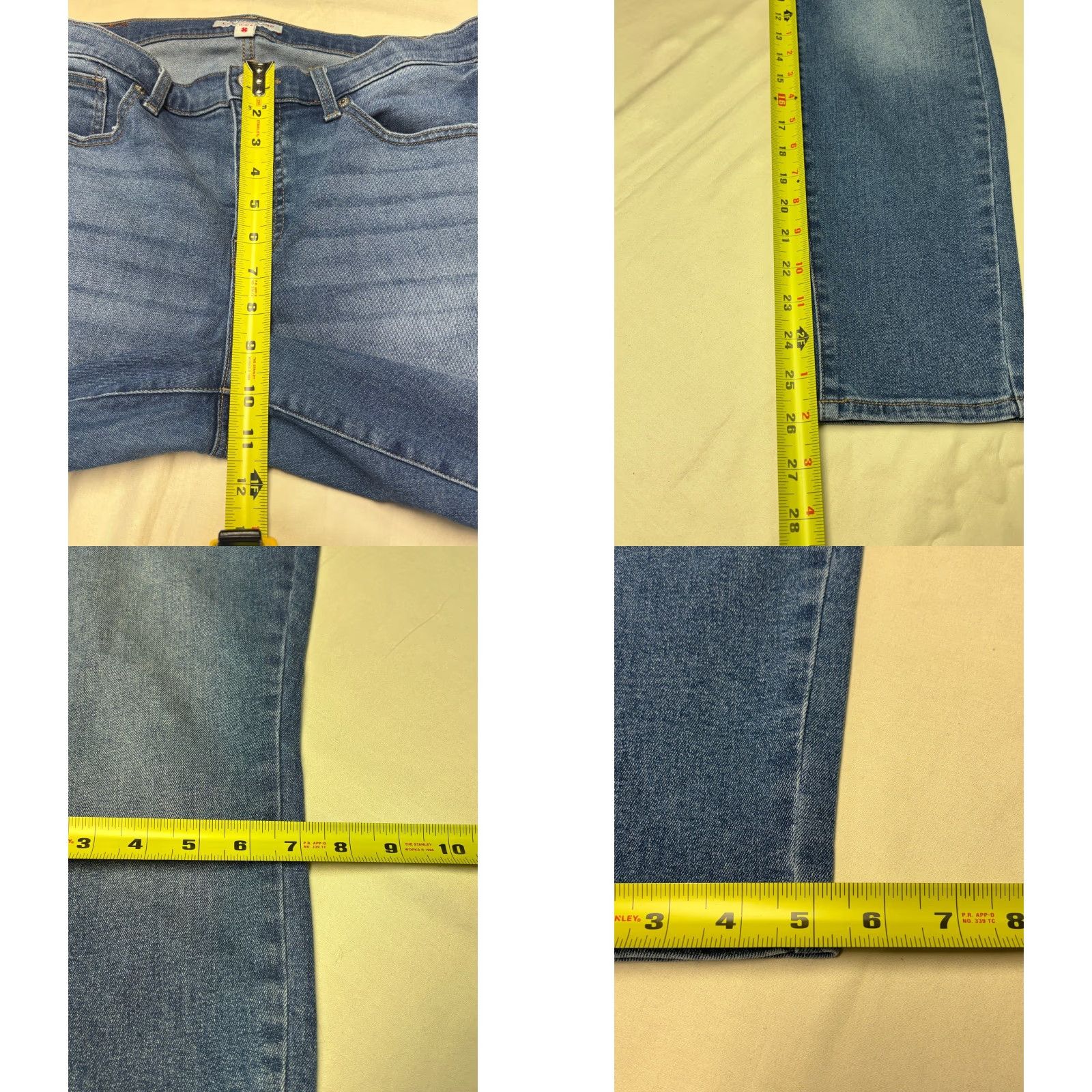 Lucky Brand Lucky Brand Ava Mid Rise Skinny Jeans Womens 14/32 L26 A Medium Wash Denim Size 24" / US 00 / IT 34 - 9 Thumbnail