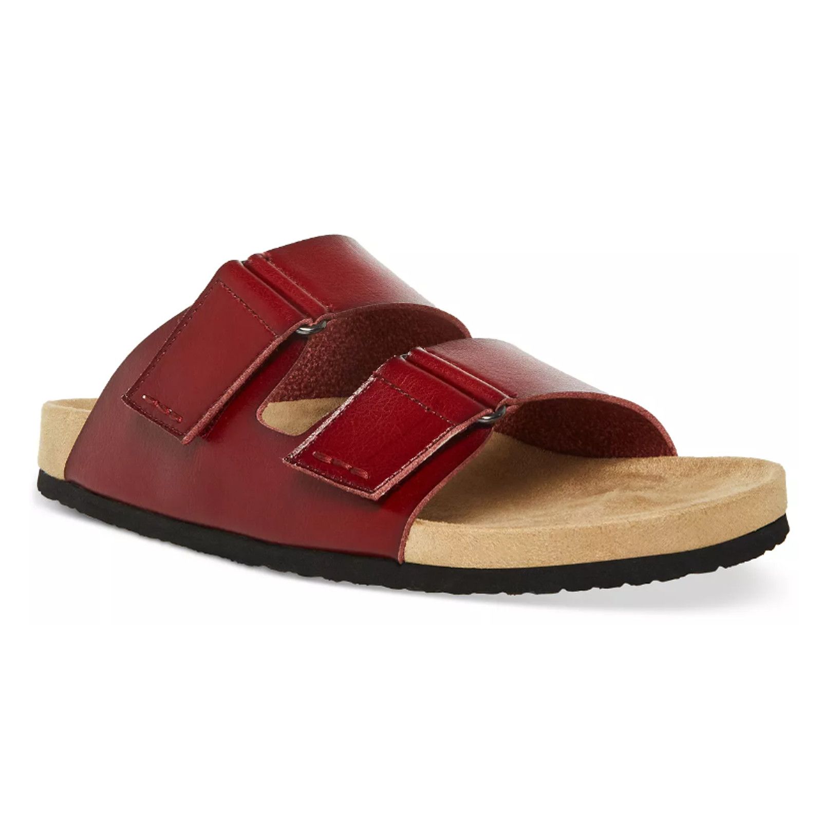 Steve Madden STEVE MADDEN Men's Tisson Double Strap Sandals Cognac 12 Size US 12 / EU 45 - 1 Thumbnail