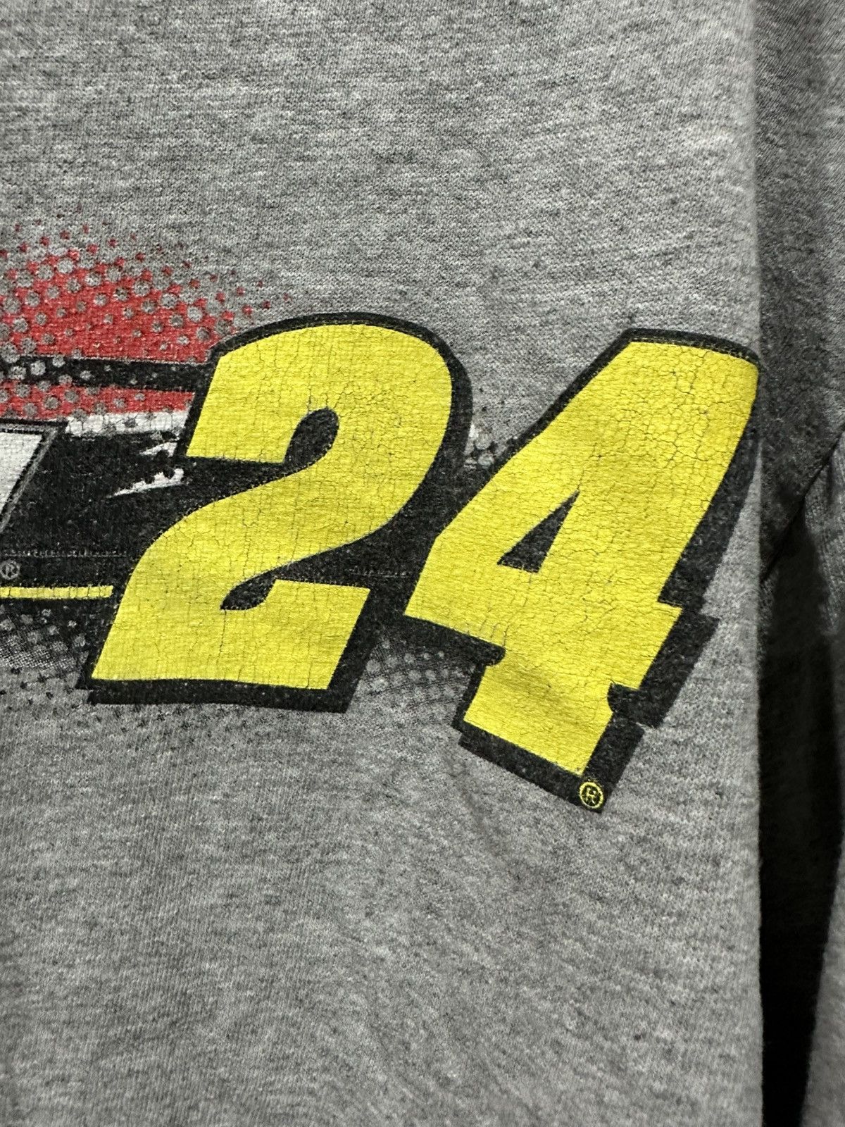 Vintage Jeff Gordon Drive To End Hunger Tee Size L Grey Size US L / EU 52-54 / 3 - 3 Thumbnail