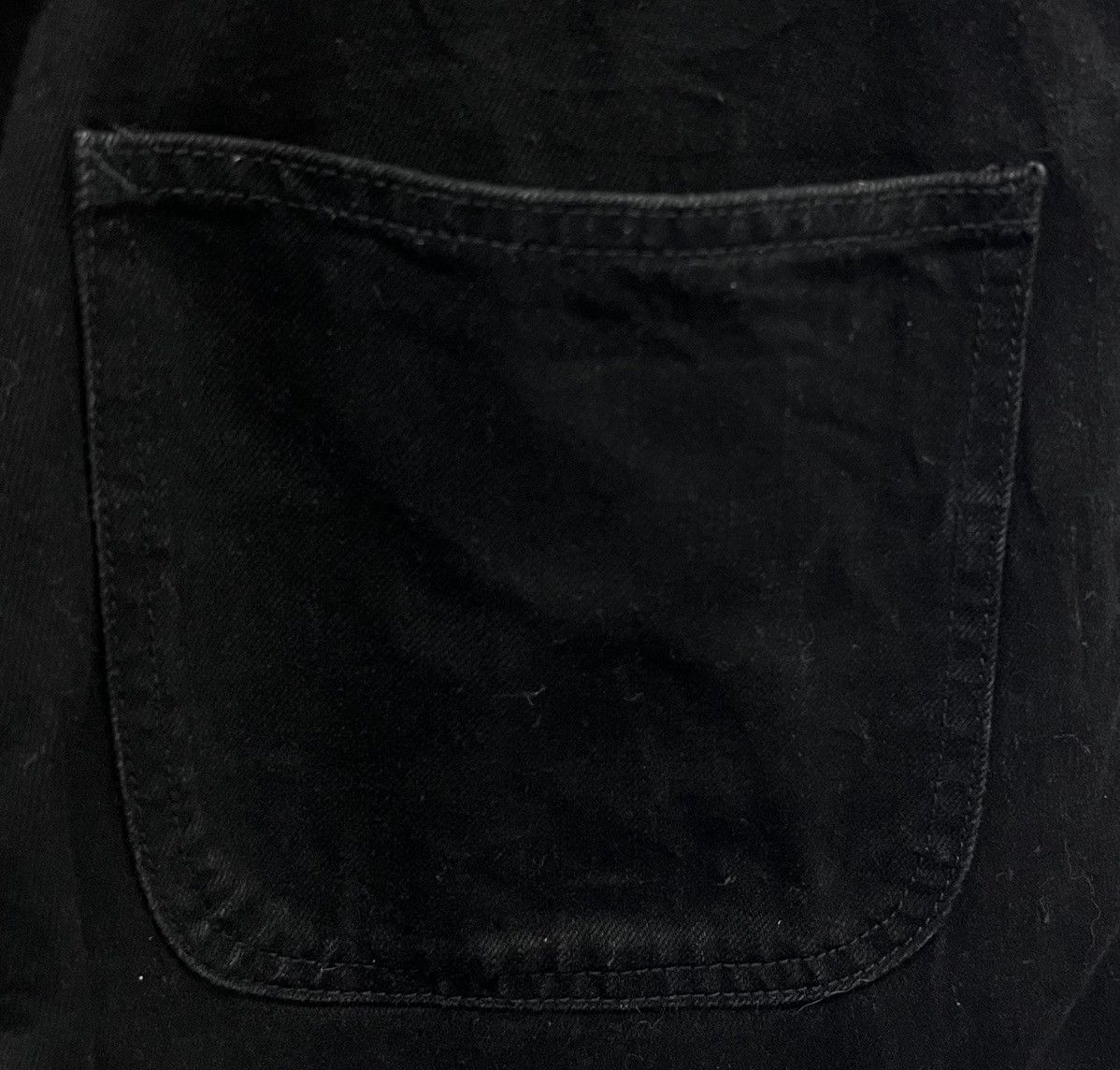 GU × Japanese Brand × Vintage GU Black Cotton Overalls (Size L) Size US 34 / EU 50 - 10 Thumbnail