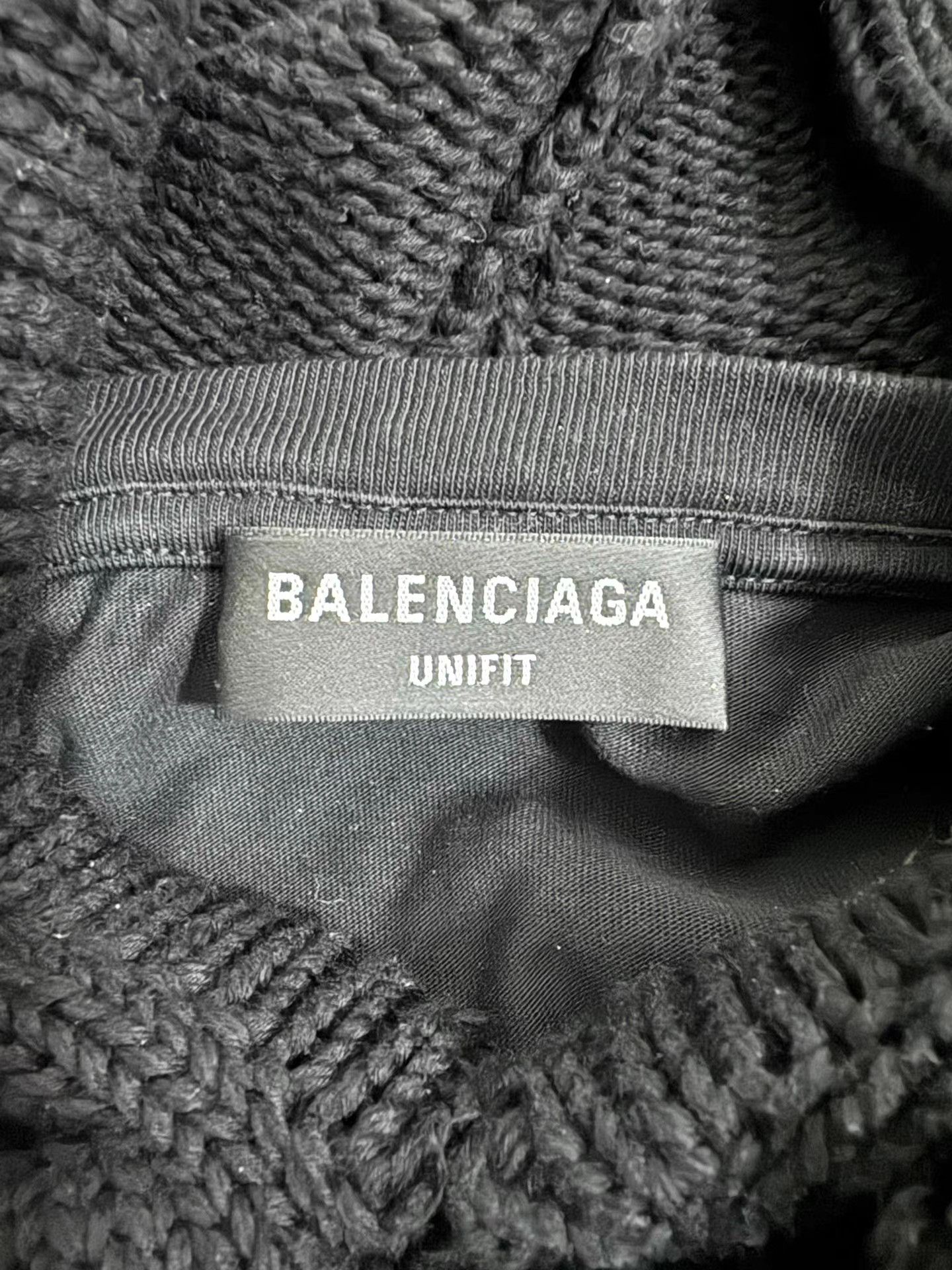 Balenciaga Balenciaga knit hoodie Size US M / EU 48-50 / 2 - 5 Thumbnail