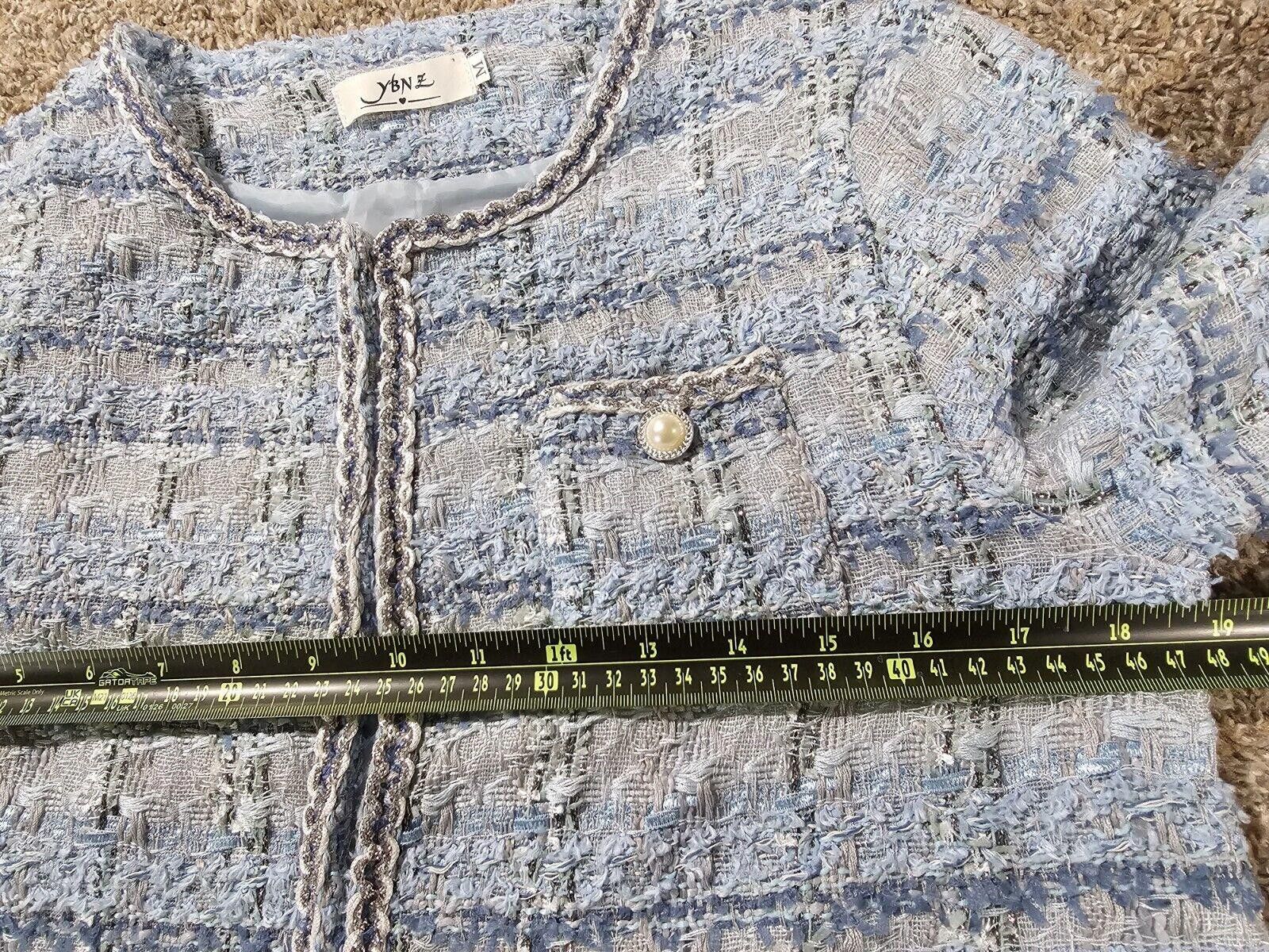 Designer ybnz blue blazer jacket Medium Size M / US 6-8 / IT 42-44 - 6 Thumbnail