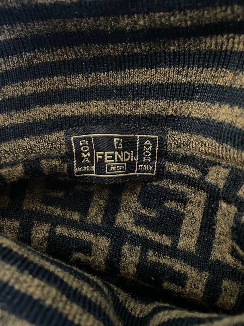 Fendi Fendi Vintage Sweater Monogram Size M / US 6-8 / IT 42-44 - 10 Thumbnail