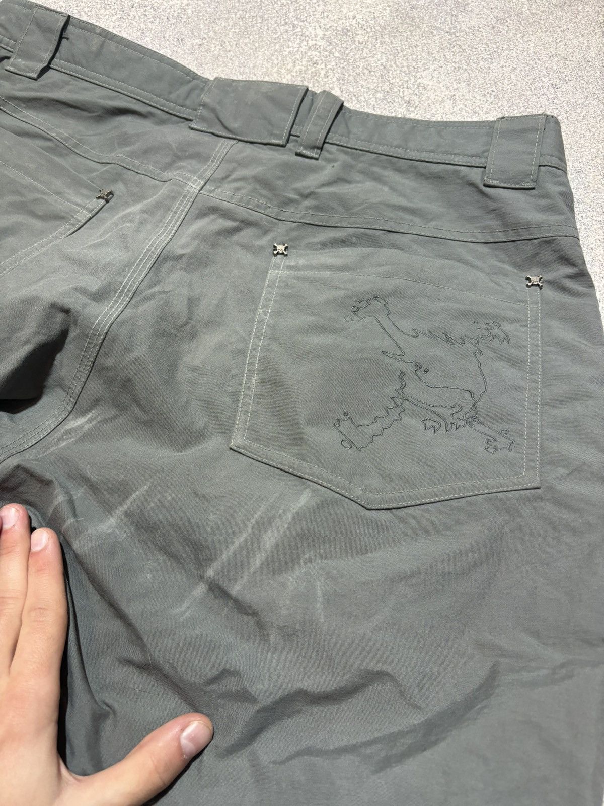 Oakley × Vintage 90s Oakley Software Knee Patch Snowboard Pants Size XL Size US 36 / EU 52 - 17 Thumbnail
