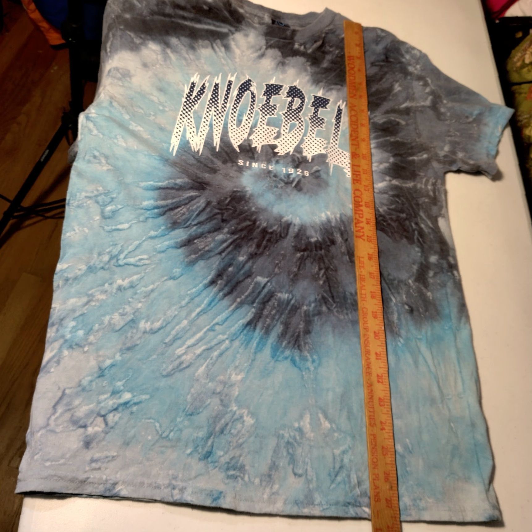 Vintage VINTAGE Knoebels Amusement Park T-Shirt Men Medium Blue Tie Dye Cotton 90s Elysburg PA Size US M / EU 48-50 / 2 - 6 Thumbnail