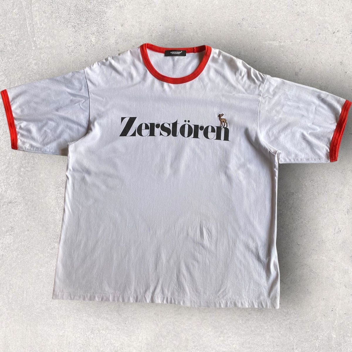 Undercover Undercover Zerstoren Oversize Ringer T Shirt Size US M / EU 48-50 / 2 - 2 Thumbnail