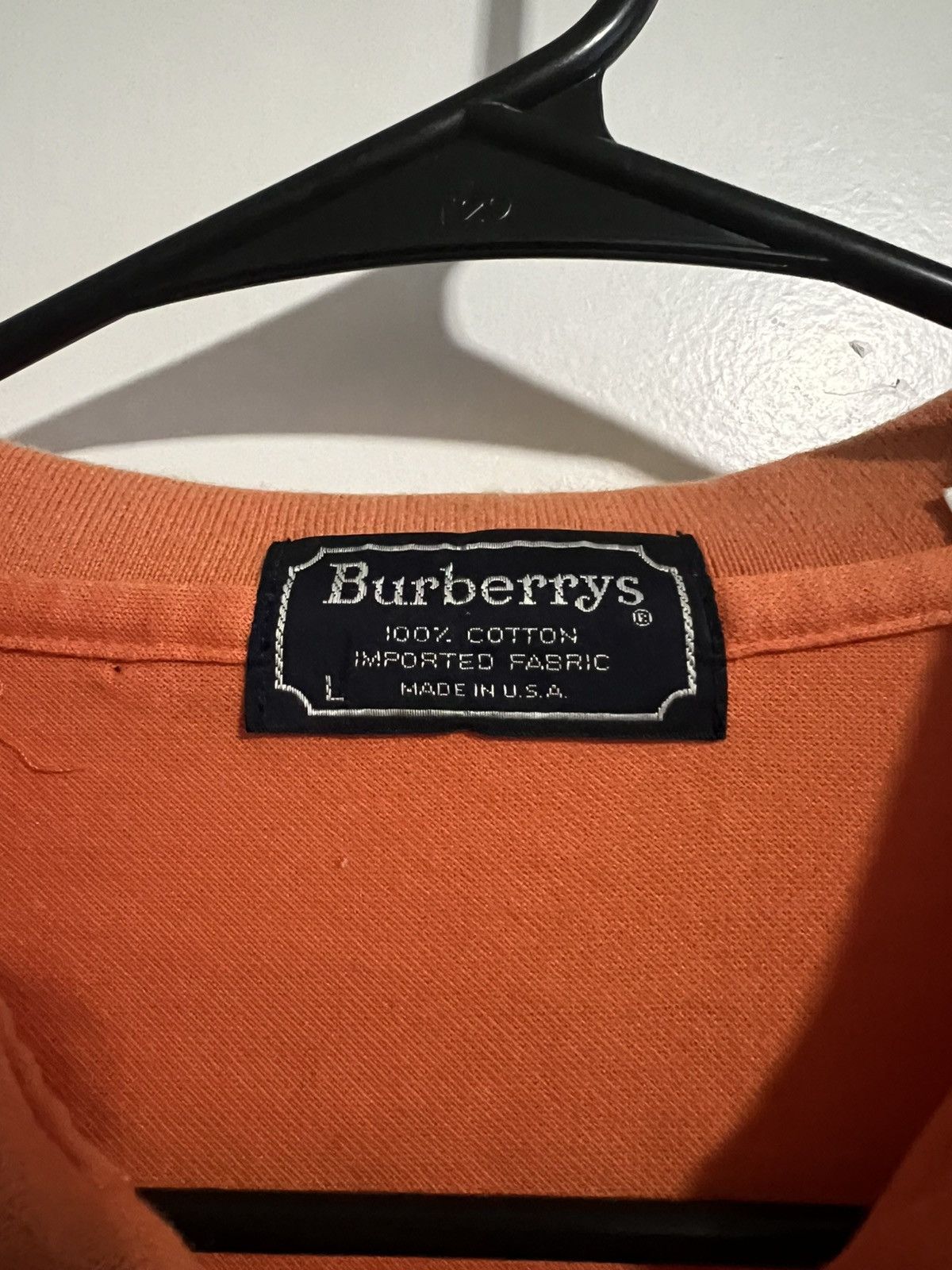 Burberry Vintage 80's Burberry's polo Size US L / EU 52-54 / 3 - 2 Thumbnail
