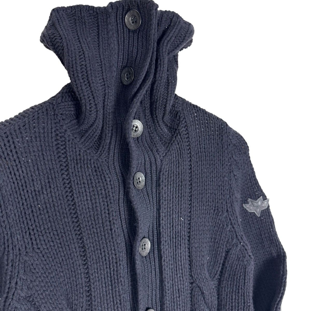 Diesel 🔥DIESEL FEMALE KNITWEAR TURTLENECK JACKET Size XS / US 0-2 / IT 36-38 - 5 Thumbnail