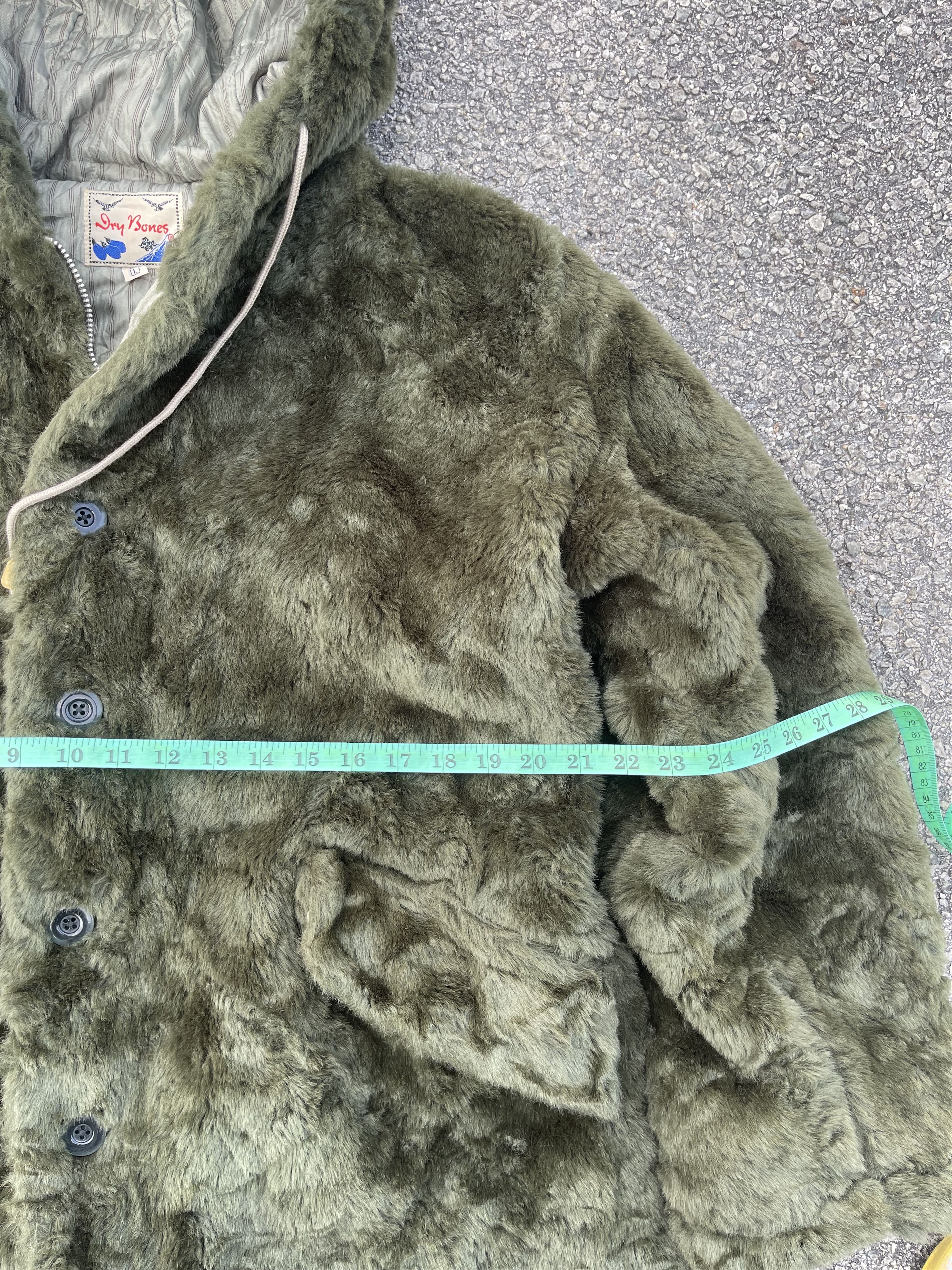 Dry Bones × If Six Was Nine × Sun Surf Vtg Dry Bones Heavy Fur Parka Green Jacket size L Size US L / EU 52-54 / 3 - 6 Thumbnail