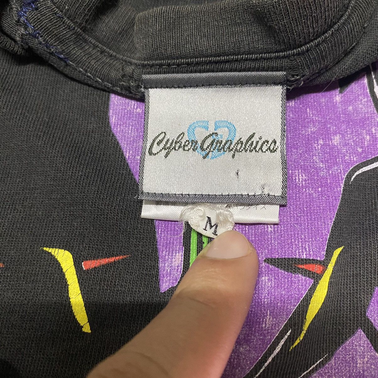 Anime 💎GRAIL💎 VINTAGE EVANGELION UNIT 01 CYBER GRAPHICS DISTRESSED Size US M / EU 48-50 / 2 - 3 Thumbnail