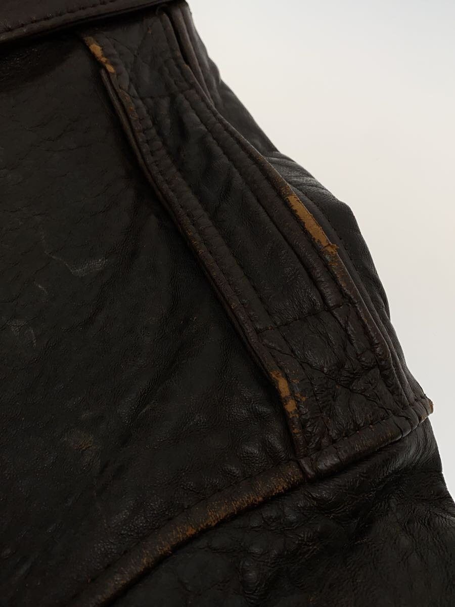 Avirex Avirex Leather Jacket Blouson Brown Size US S / EU 44-46 / 1 - 8 Thumbnail