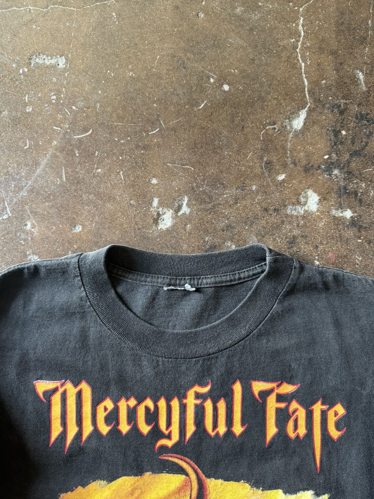 Vintage vintage 90s rare crazy mercyful fate grunge metal longsleeve Size US L / EU 52-54 / 3 - 3 Thumbnail