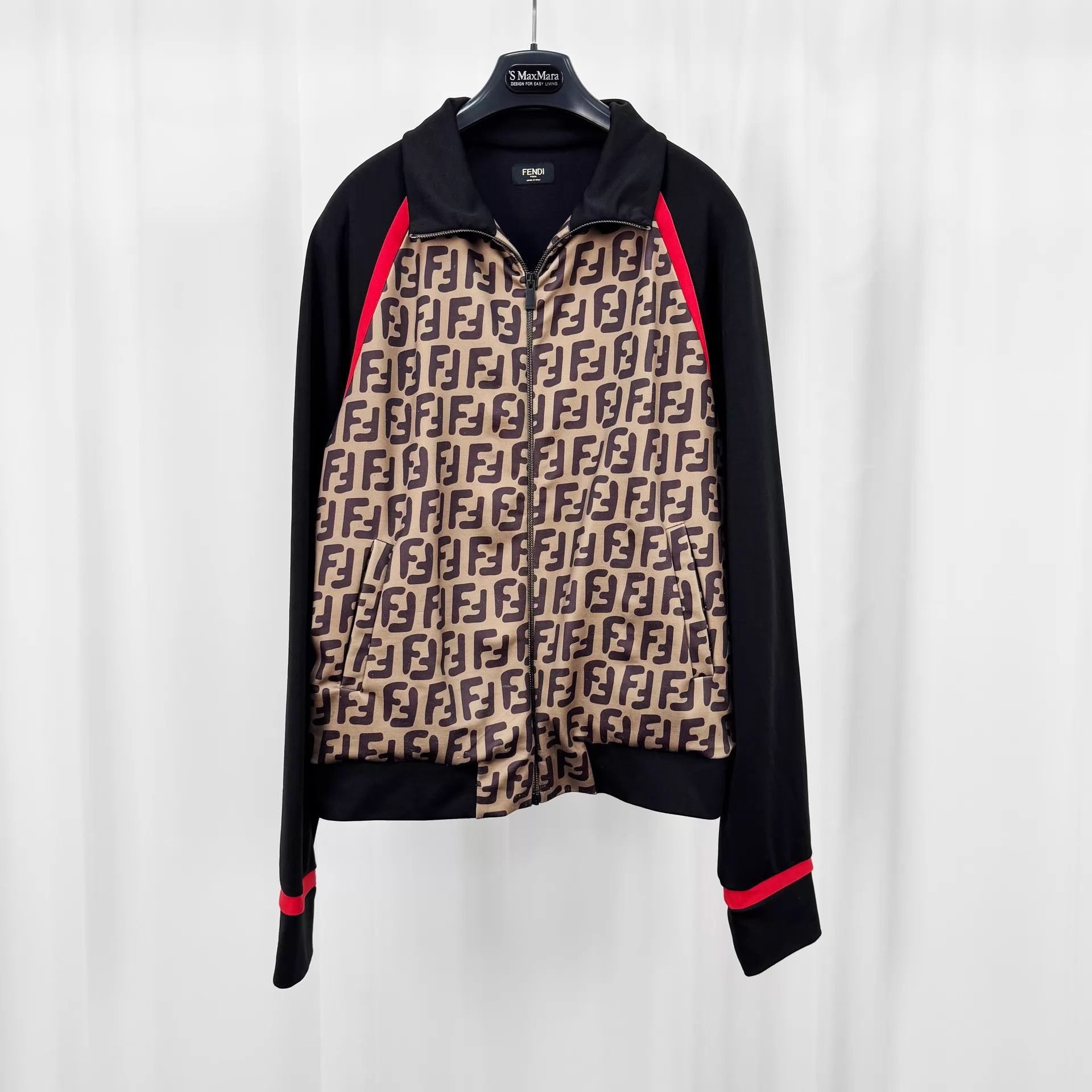 Fendi Fendi FF Zip Jacket M 95New Zip Puller Missing Size US M / EU 48-50 / 2 - 1 Thumbnail