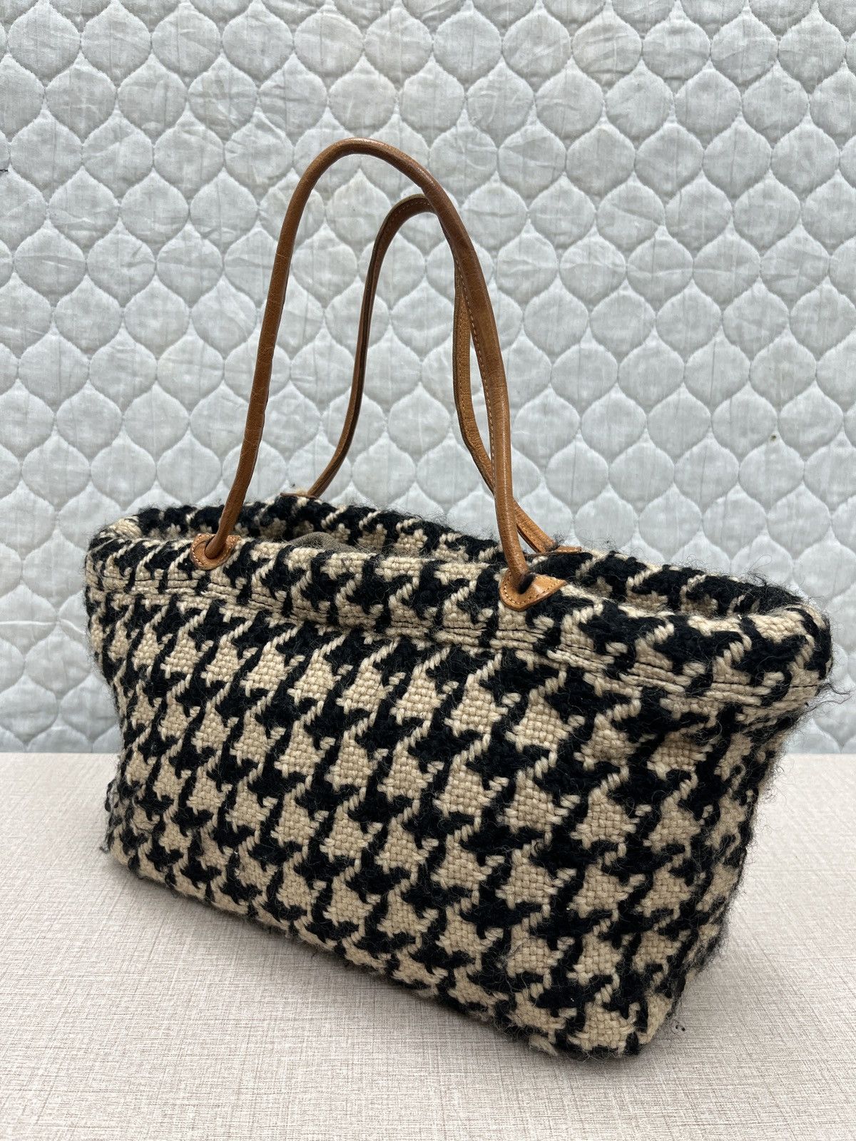 Tsumori Chisato 🔥🔥🔥ARCHIVE TSUMORI CHISATO ISSEY MIYAKE TWEED BAGS Size ONE SIZE - 6 Thumbnail