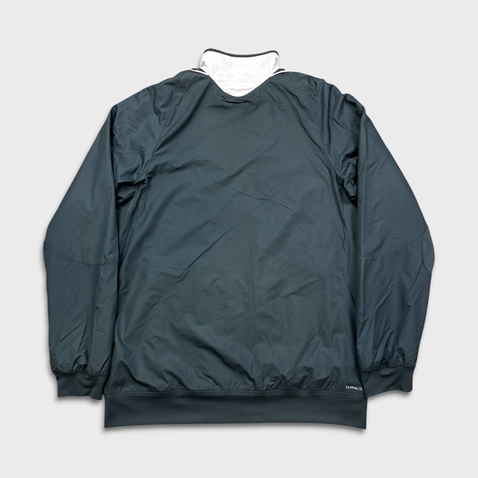 Adidas × Vintage Adidas Jacket Essentials Stripe Full Zip Windbreaker Bomber Size US M / EU 48-50 / 2 - 5 Thumbnail