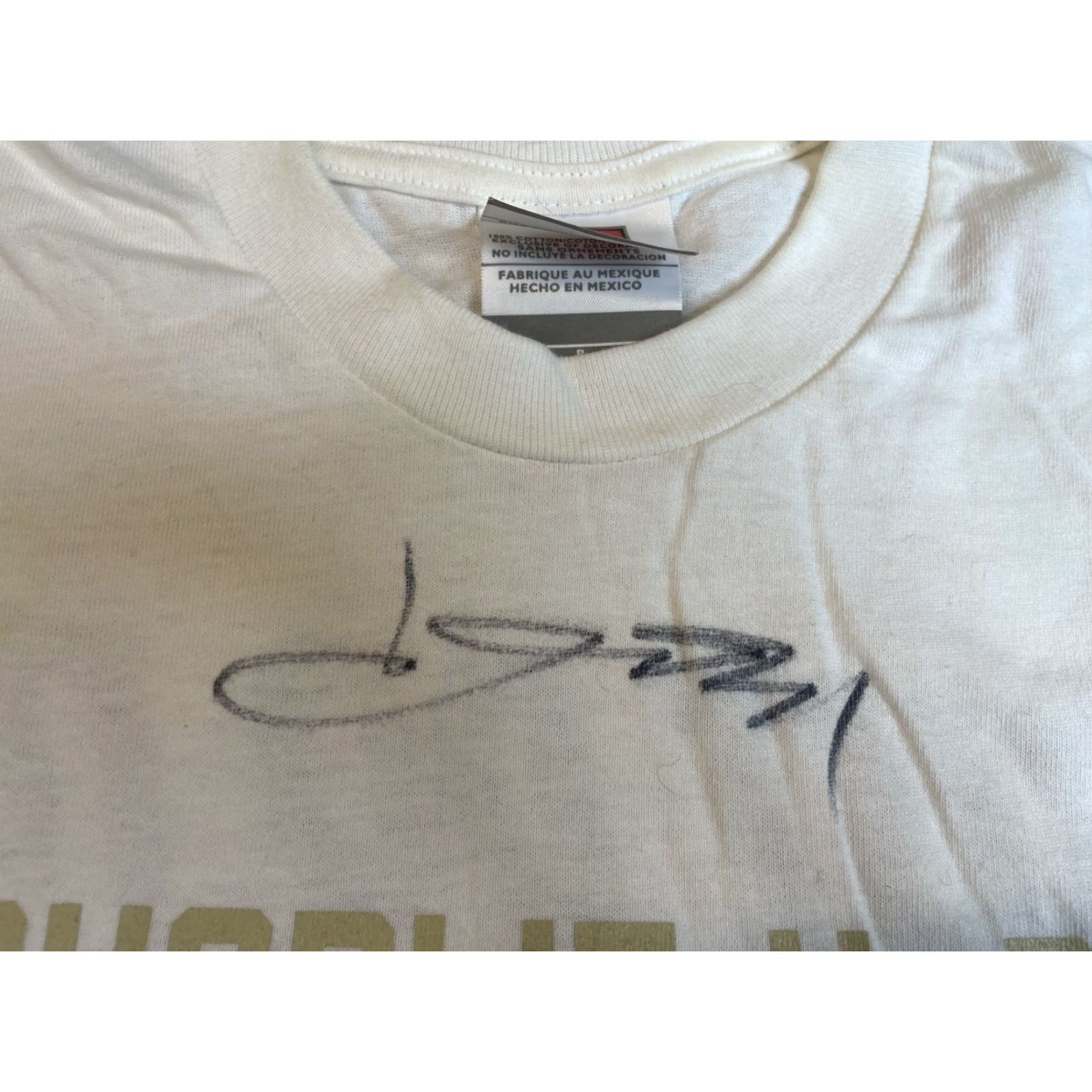 Nike VINTAGE Nike Autographed Charlie Villanueva Basketball Camp T Shirt Mens Small Size US S / EU 44-46 / 1 - 2 Thumbnail