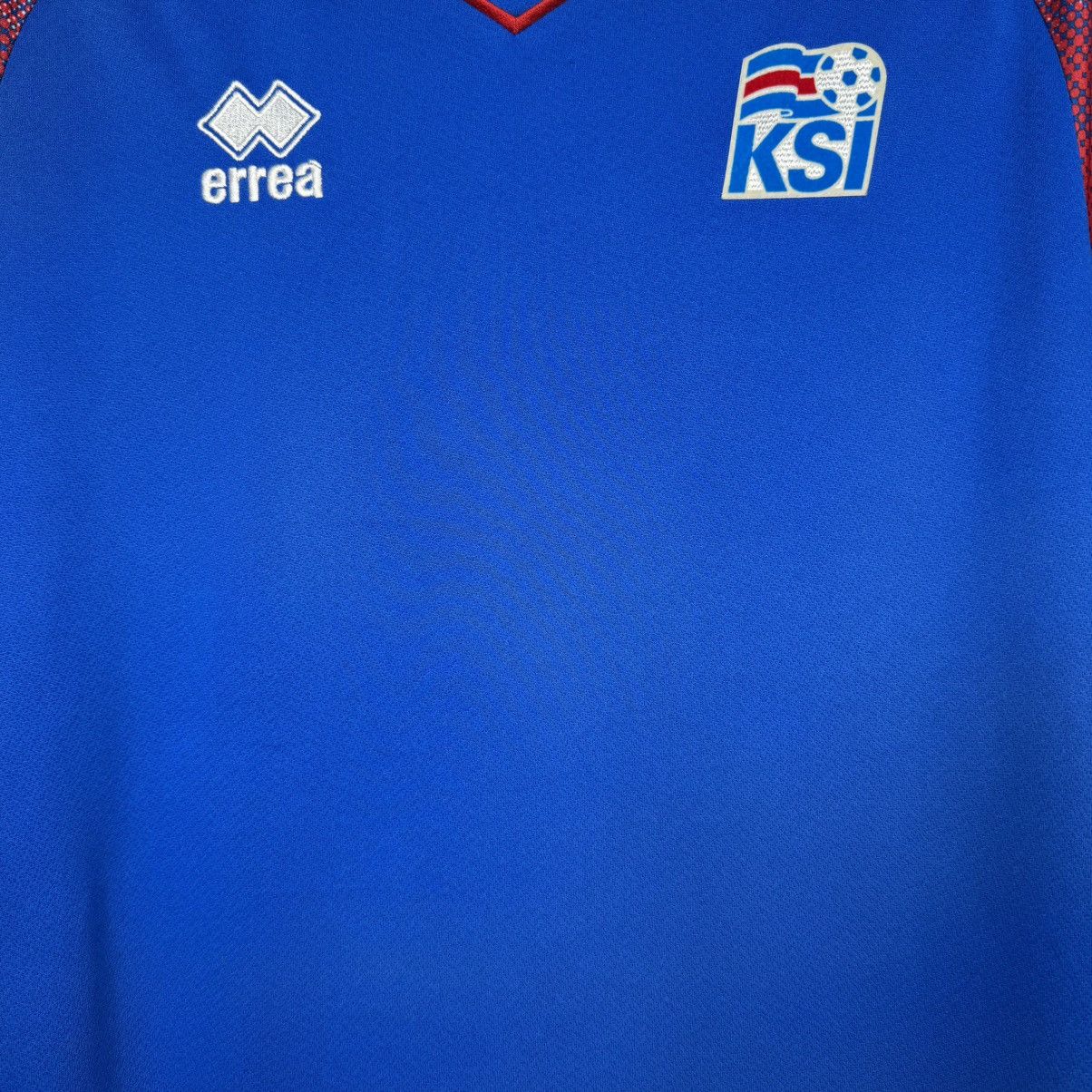 Errea ICELAND 2018 2019 HOME FOOTBALL SHIRT SOCCER JERSEY ERREA Size US M / EU 48-50 / 2 - 22 Thumbnail