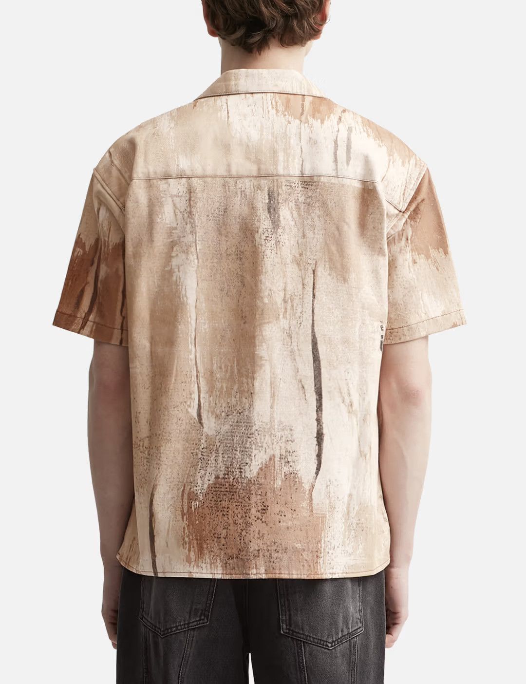 Andersson Bell Anderson Bell Tawney Beige Print Open Collar Shirt Size US S / EU 44-46 / 1 - 4 Thumbnail