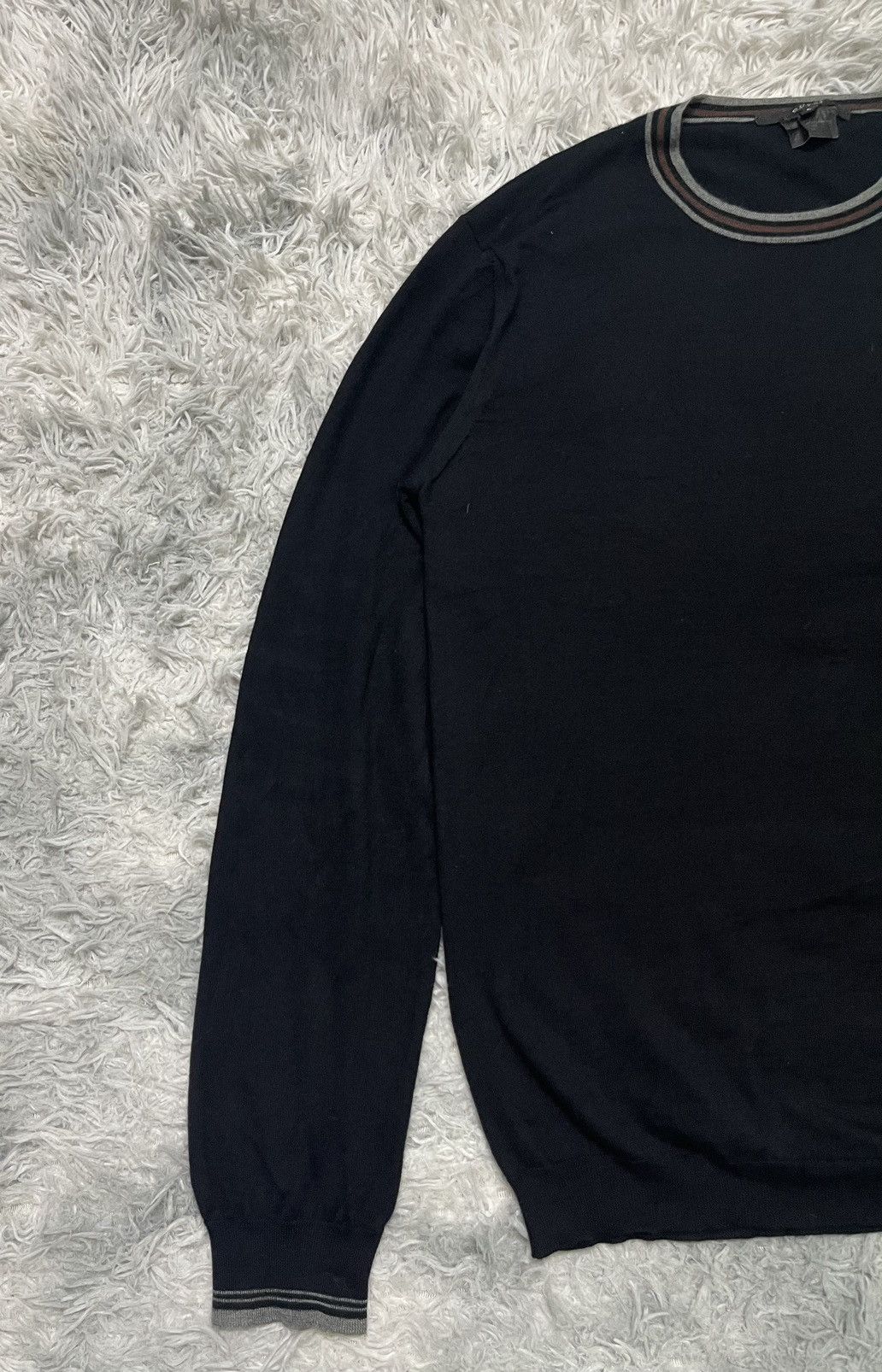 Gucci RARE VINTAGE GUCCI X TOM FORD CASHMERE/WOOL/SILK CREWNECK Size US L / EU 52-54 / 3 - 4 Thumbnail