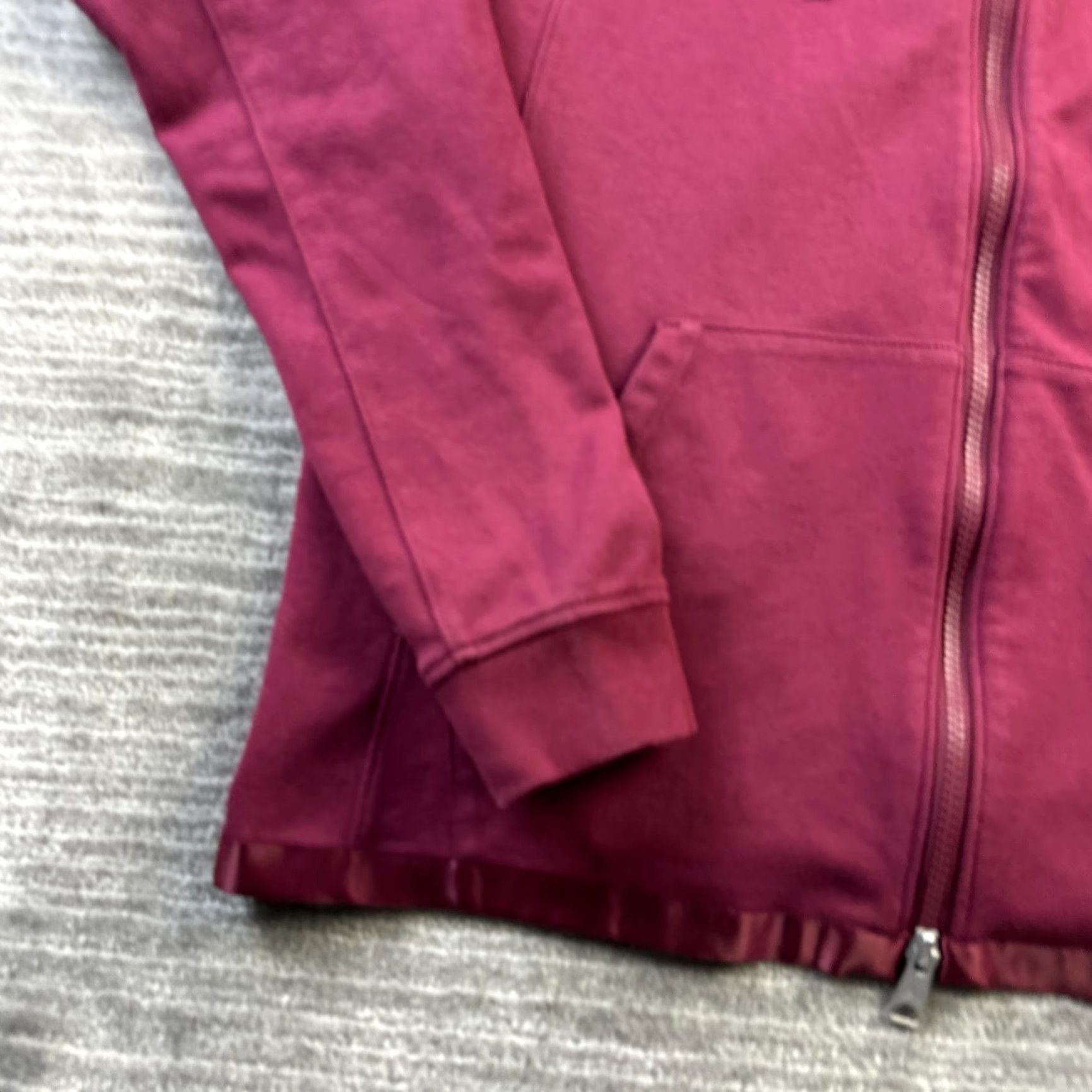 Jordan Brand Jordan Hoodie Mens Small Red Full Zip Logo Embroidered Sweatshirt Fleece Essentials Warm Up Size US S / EU 44-46 / 1 - 3 Thumbnail