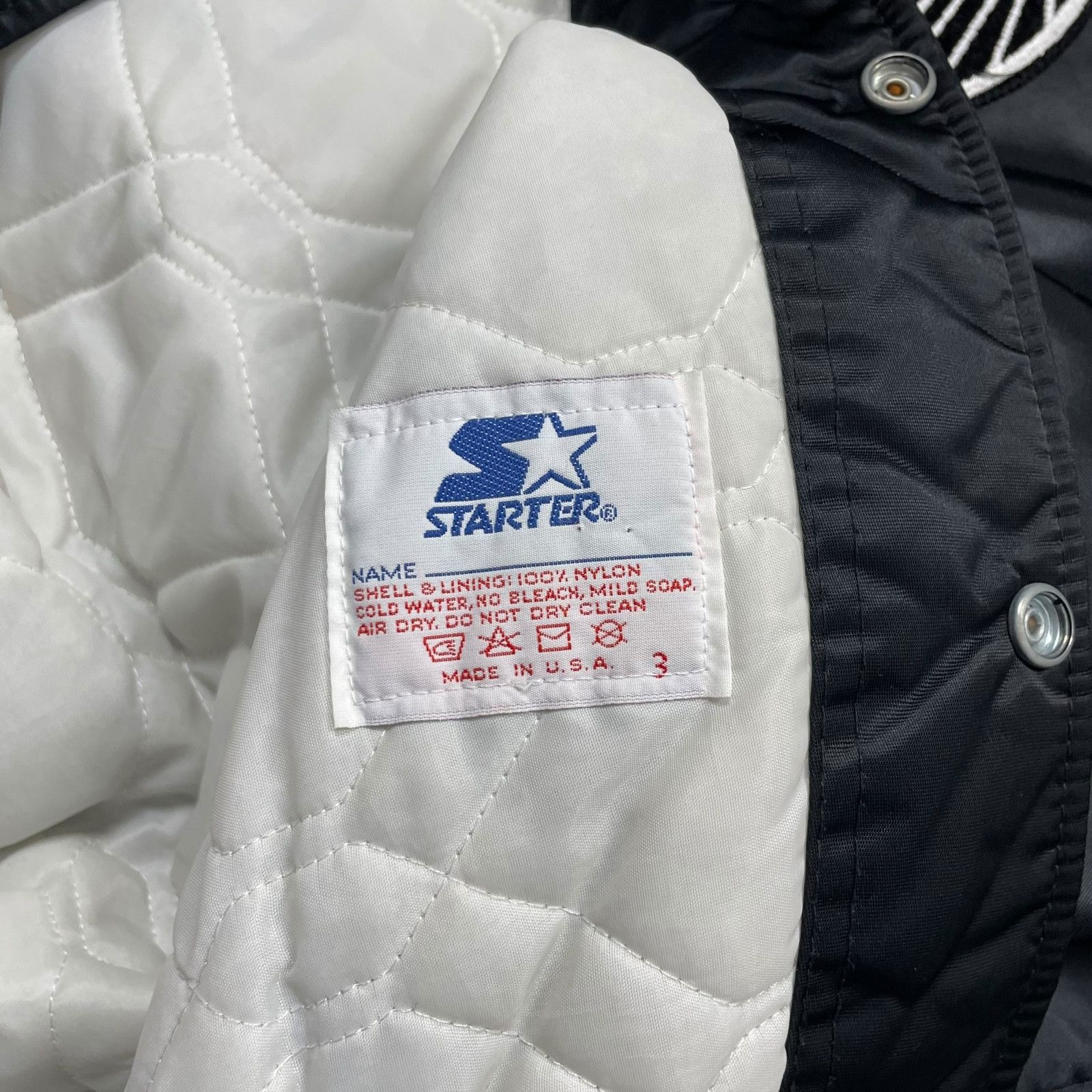NFL VTG 90s ATLANTA FALCONS STARTER SATIN JACKET SIZE L Size US L / EU 52-54 / 3 - 7 Thumbnail