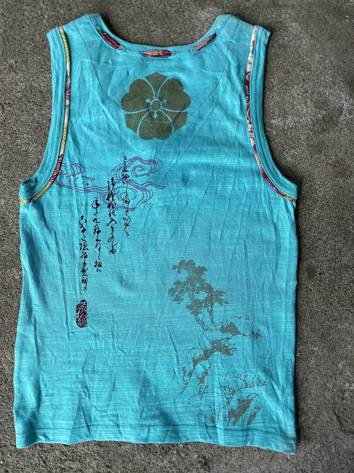 Japanese Brand Y2K Japanese Brand Traditional Sukajan Tanktop Art Tiger Size US S / EU 44-46 / 1 - 5 Thumbnail