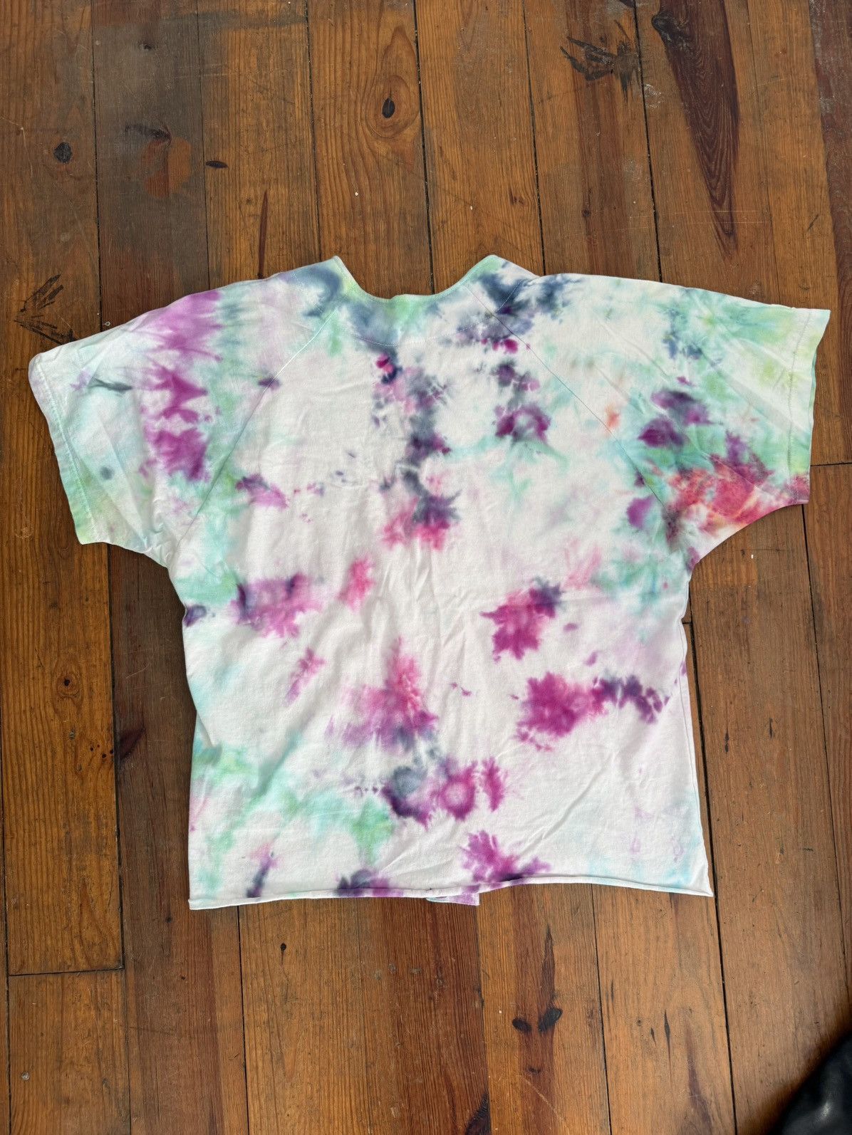 New York Yankees × Russell Athletic × Vintage VINTAGE NEW YORK YANKEES BASEBALL JERSEY HAND TIE DYED Size US XL / EU 56 / 4 - 3 Thumbnail
