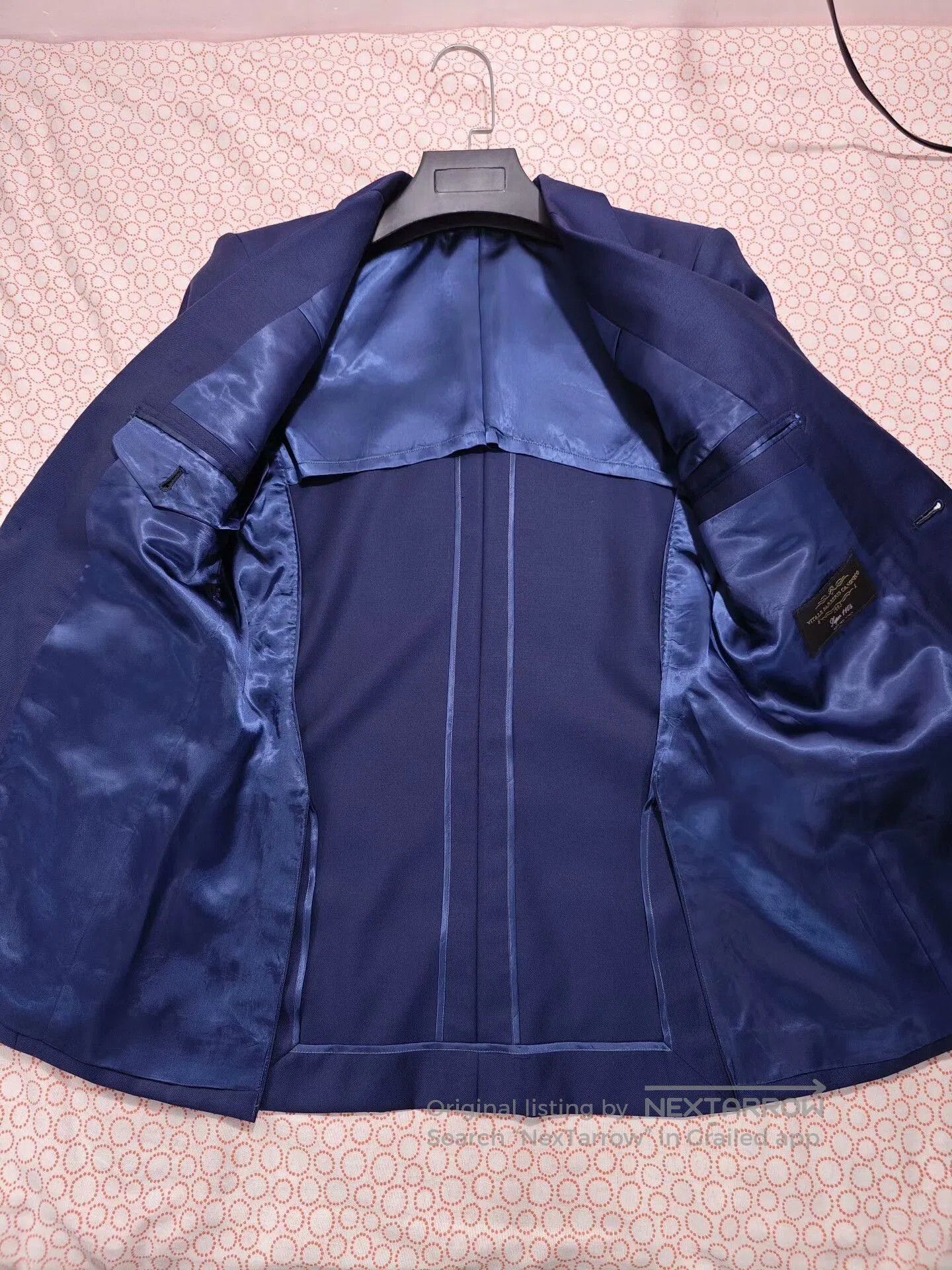 Japanese Brand Custom Italian Wool-Linen Blend Suit. Size US XS / EU 42 / 0 - 7 Thumbnail