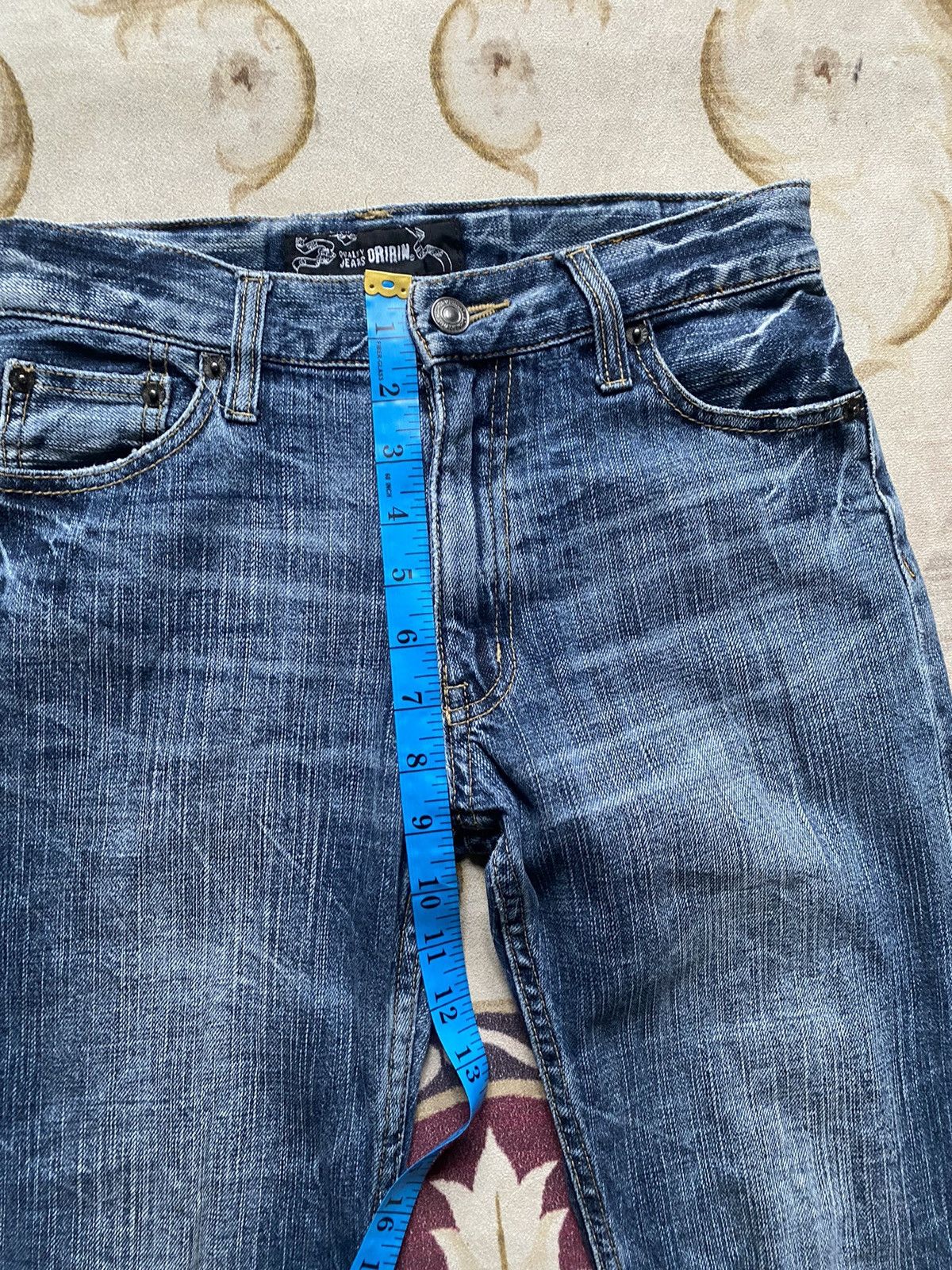 Ed Hardy Vintage Japanese Brand Oririn Lightning Style Size US 28 / EU 44 - 11 Thumbnail