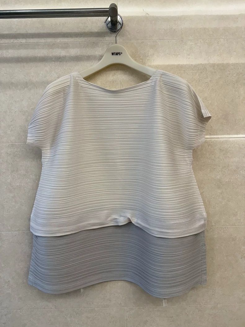 Issey Miyake size:3 White drawstring top