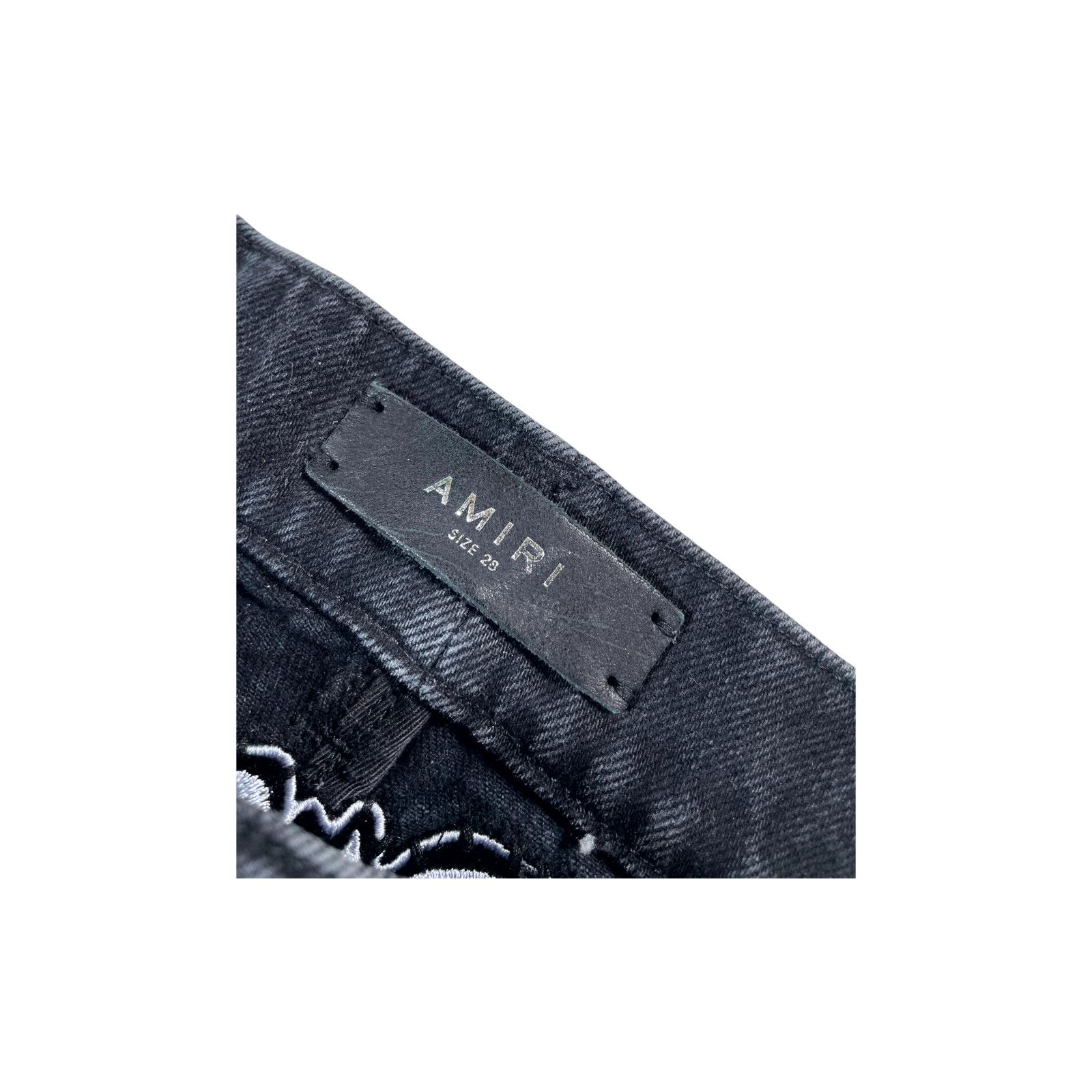 Amiri Amiri Cargo Chemist Stars Black Jeans Size US 28 / EU 44 - 3 Thumbnail