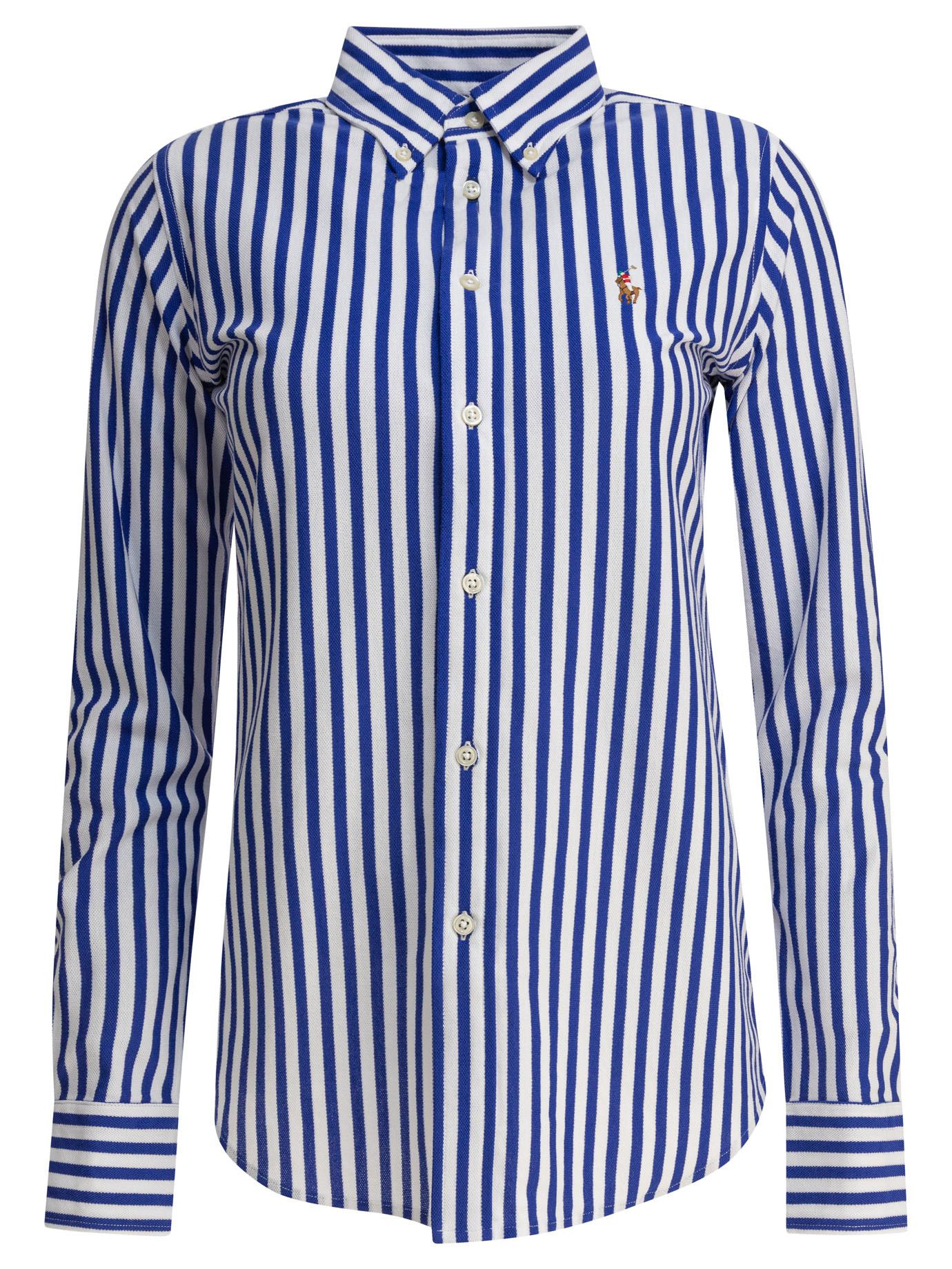 Polo Ralph Lauren Striped Cotton Oxford Shirt Size S / US 4 / IT 40 - 1 Thumbnail