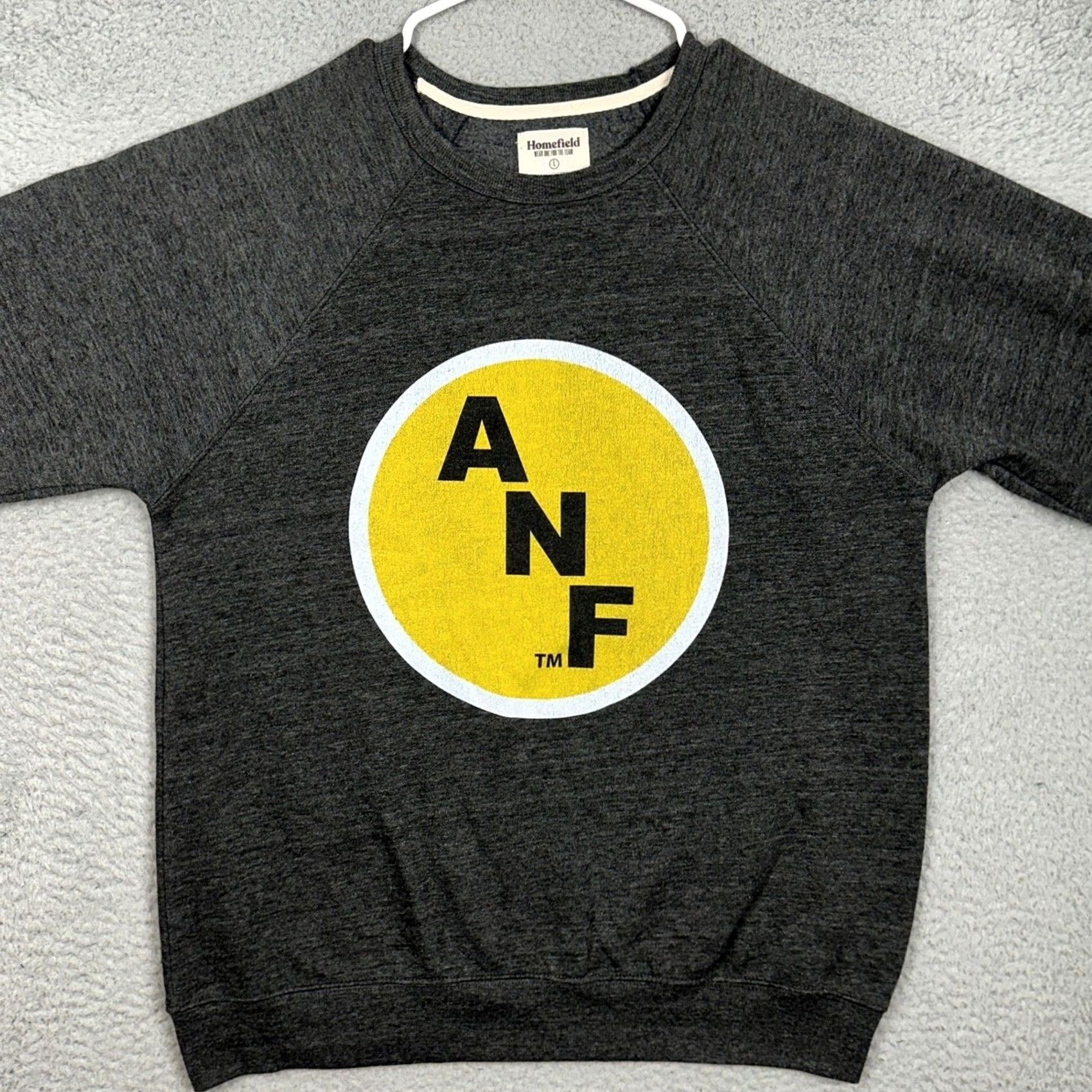 Vintage Iowa Hawkeyes ANF Sweatshirt Mens Large Dark Gray Pullover Long Sleeve Size US L / EU 52-54 / 3 - 3 Thumbnail