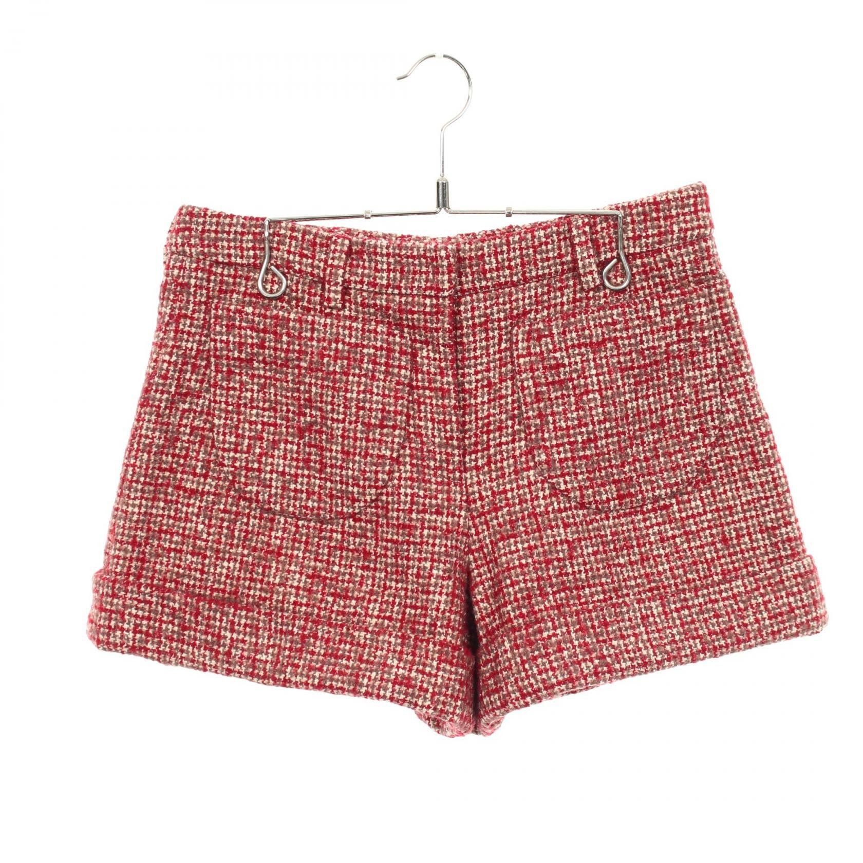 Miu Miu Miu Miu Miu Miu Wool Shorts Textile Shorts DUTY FREE for USA Size ONE SIZE - 1 Thumbnail