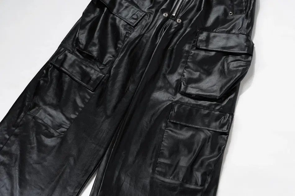 Japanese Brand × Vintage Retro punk fashion multi pocket cargo pants Size US 34 / EU 50 - 4 Thumbnail
