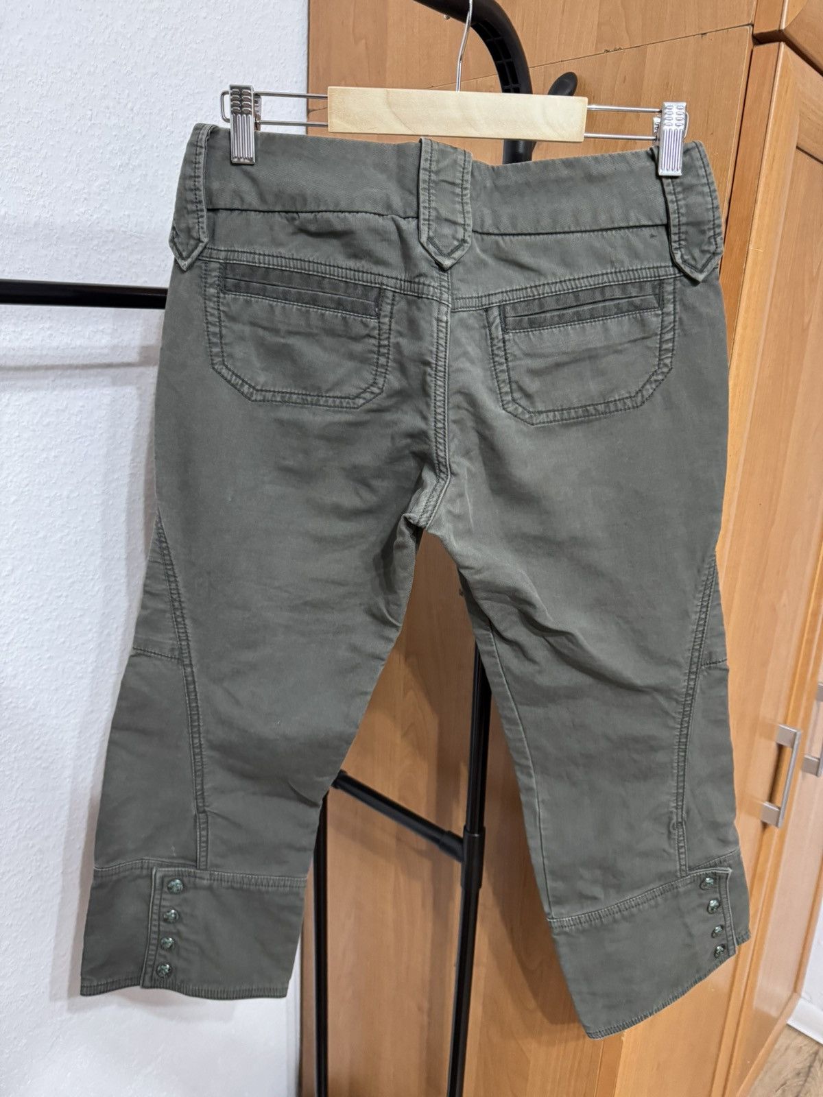 Diesel DIESEL Vintage Y2K Low-Rise Cropped Cargo/Biker Pants Size 26" / US 2 / IT 38 - 5 Thumbnail