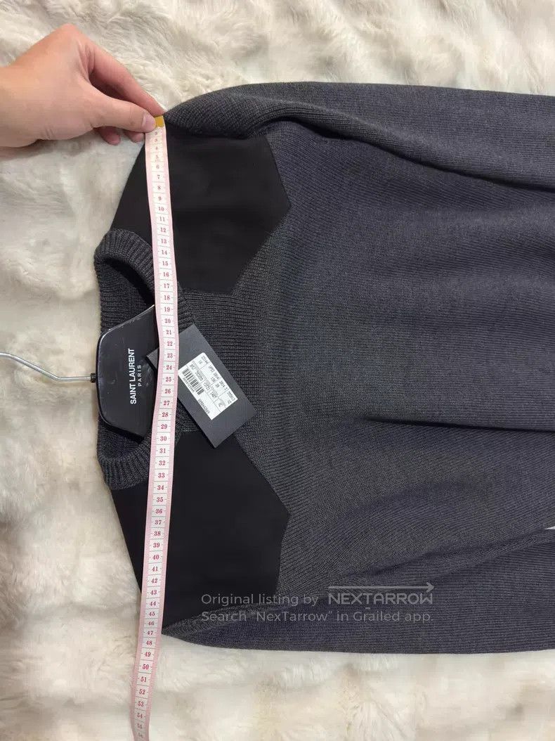 Saint Laurent Paris Saint Laurent Paris Original Sheepskin and Leather Patch M Size US XL / EU 56 / 4 - 6 Thumbnail