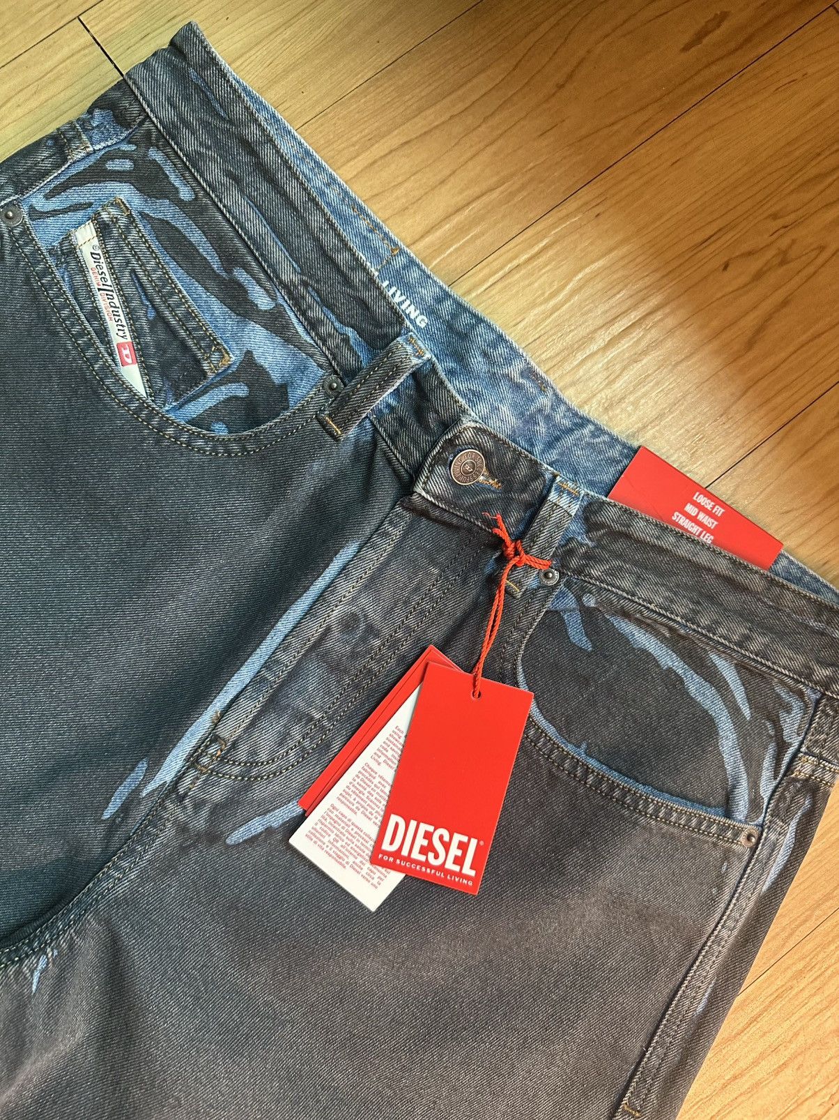 Diesel New Baggy Diesel Denim Size US 32 / EU 48 - 10 Thumbnail