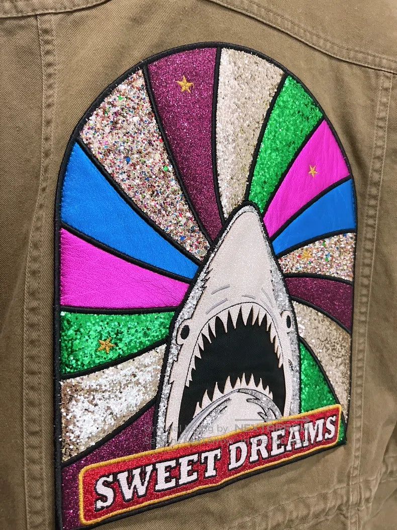 Saint Laurent Paris Saint Laurent Paris Rainbow Shark Back Marine Style Denim Size XS / US 0-2 / IT 36-38 - 7 Thumbnail