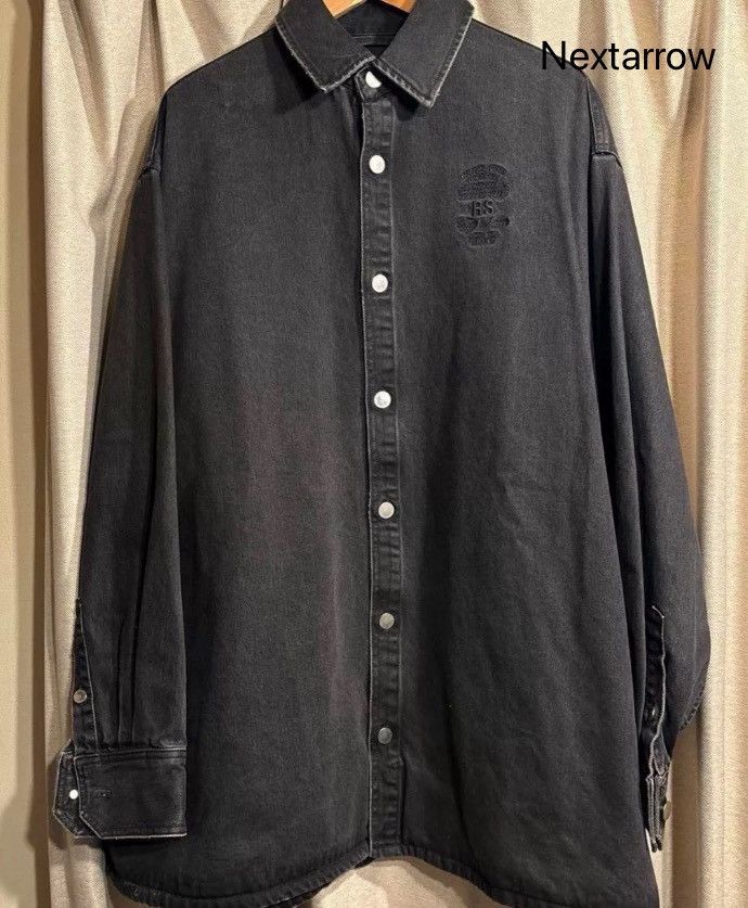 Raf Simons Raf Simons 19aw Laundry Denim Shirt 2412-Nextarrow Size US M / EU 48-50 / 2 - 1 Thumbnail