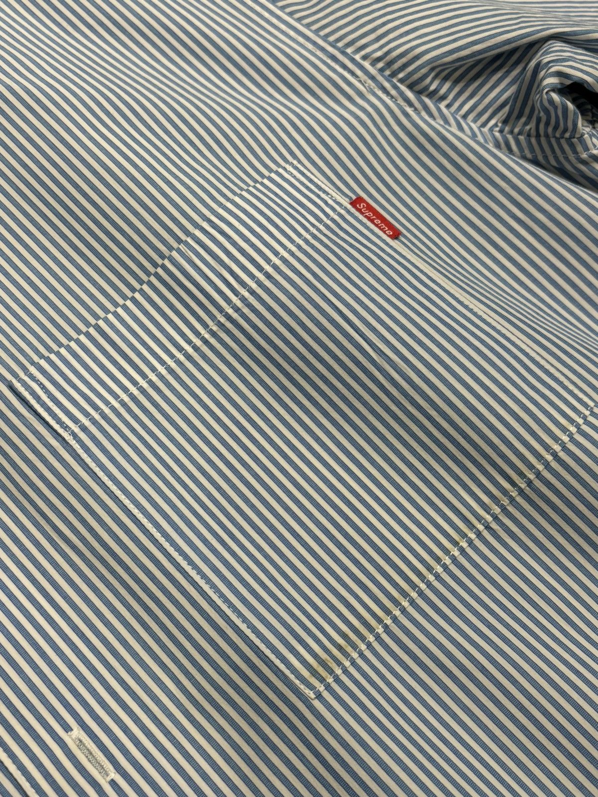 Supreme Supreme Striped Button Down SS Shirt Size US L / EU 52-54 / 3 - 4 Thumbnail