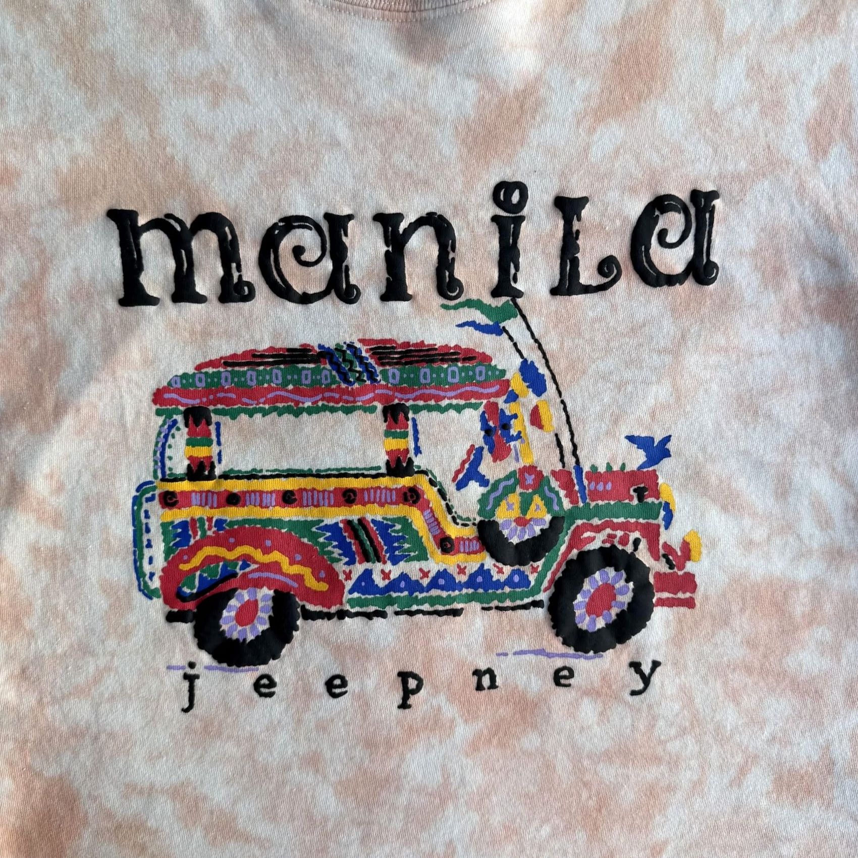 Vintage VINTAGE Philippine Crafts Manila Jeepney Shirt Womens Small Pink Souvenir Tee Size S / US 4 / IT 40 - 2 Thumbnail