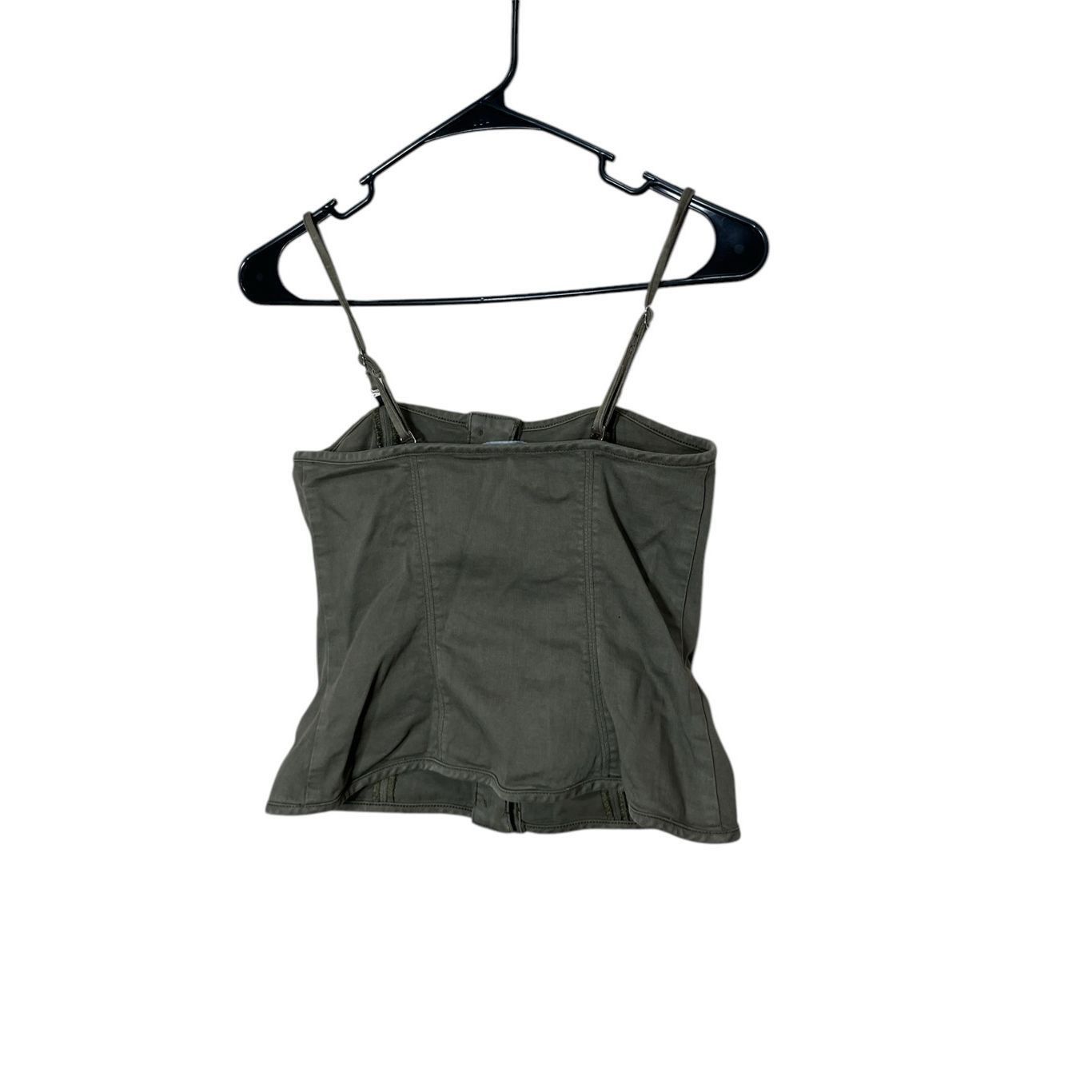 White House Black Market White House Black Market Y2K Green Bustier Size 0P Size XS / US 0-2 / IT 36-38 - 5 Thumbnail