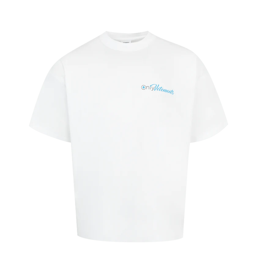 Vetements o1h1sh10525 Only Vetements Regular T-Shirt in White Size US XL / EU 56 / 4 - 1 Thumbnail