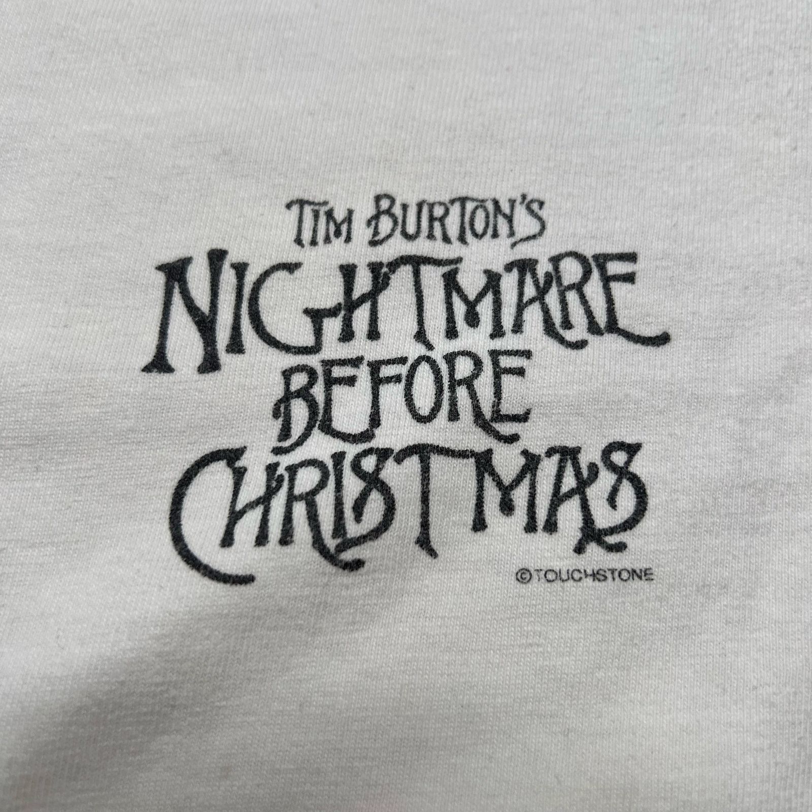 Hanes Vintage Nightmare Before Christmas Jack Skellington Spira XL Size US XL / EU 56 / 4 - 5 Thumbnail