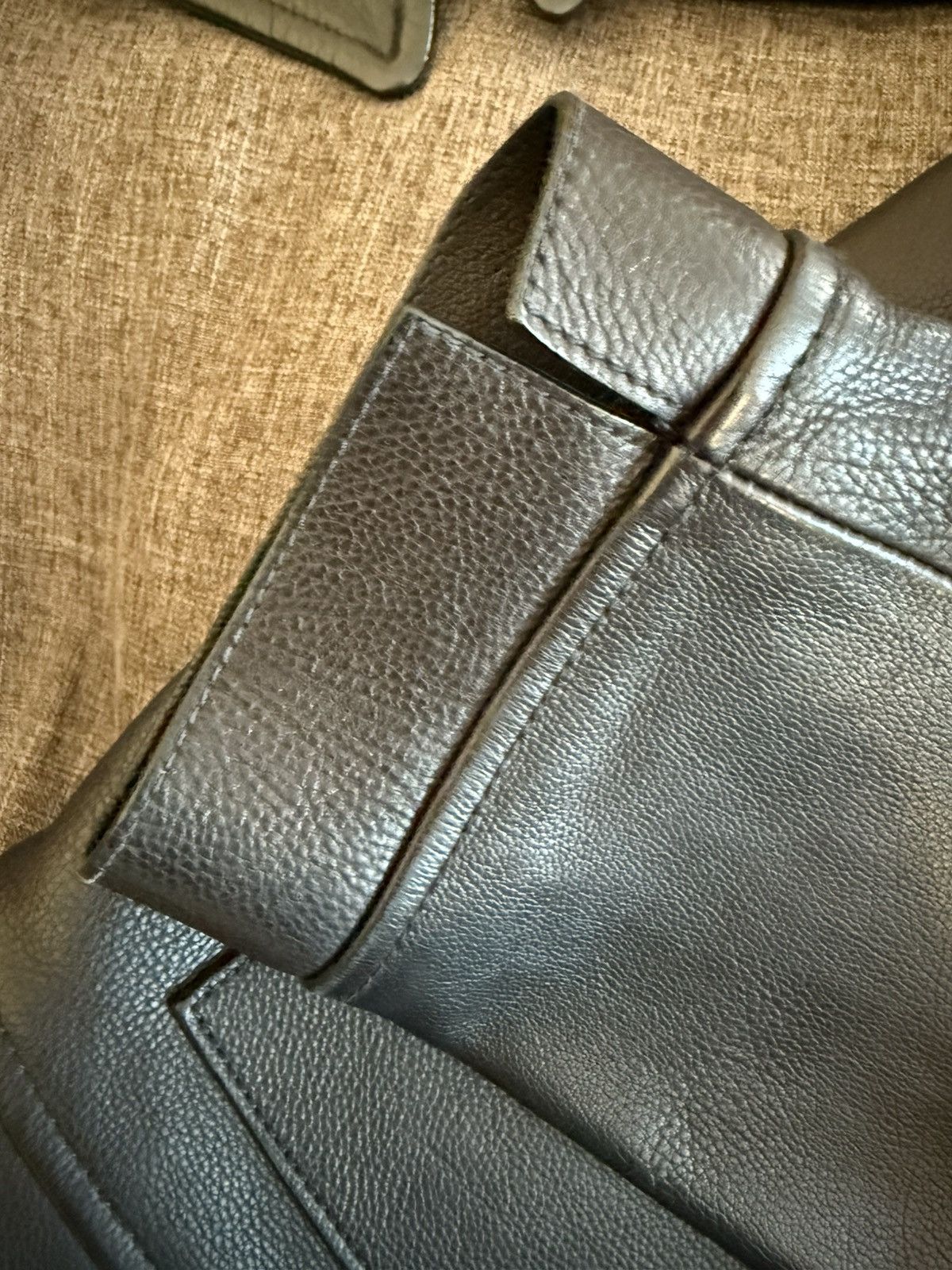 Balenciaga Balenciaga Leather Jacket (Runway sample) Size US L / EU 52-54 / 3 - 6 Thumbnail